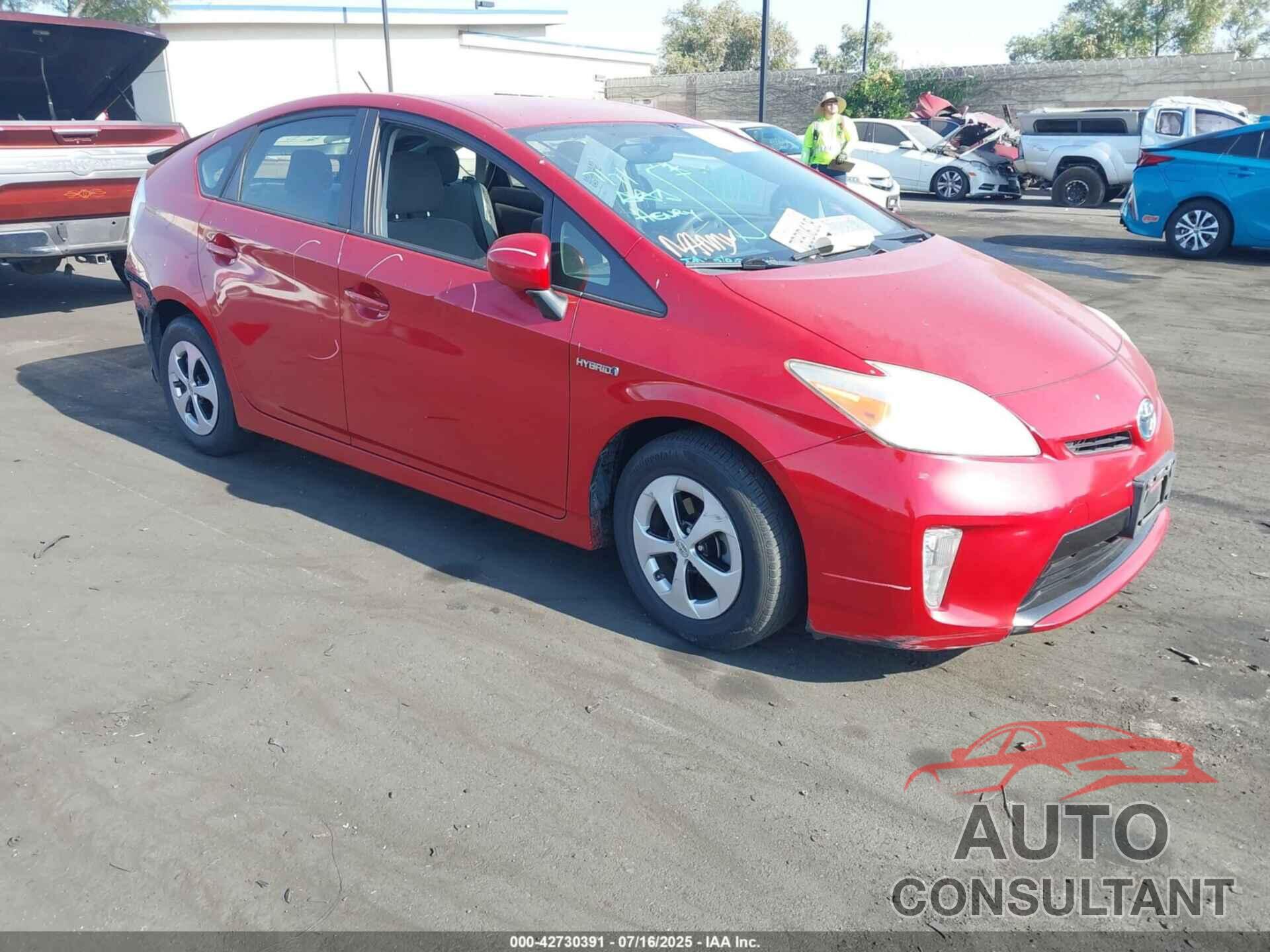 TOYOTA PRIUS 2013 - JTDKN3DU1D1696408