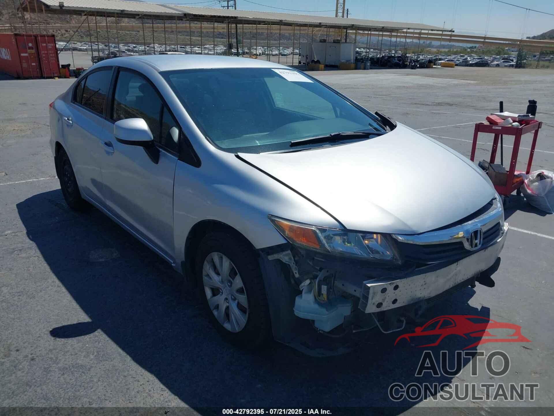HONDA CIVIC 2012 - 2HGFB2F58CH593949