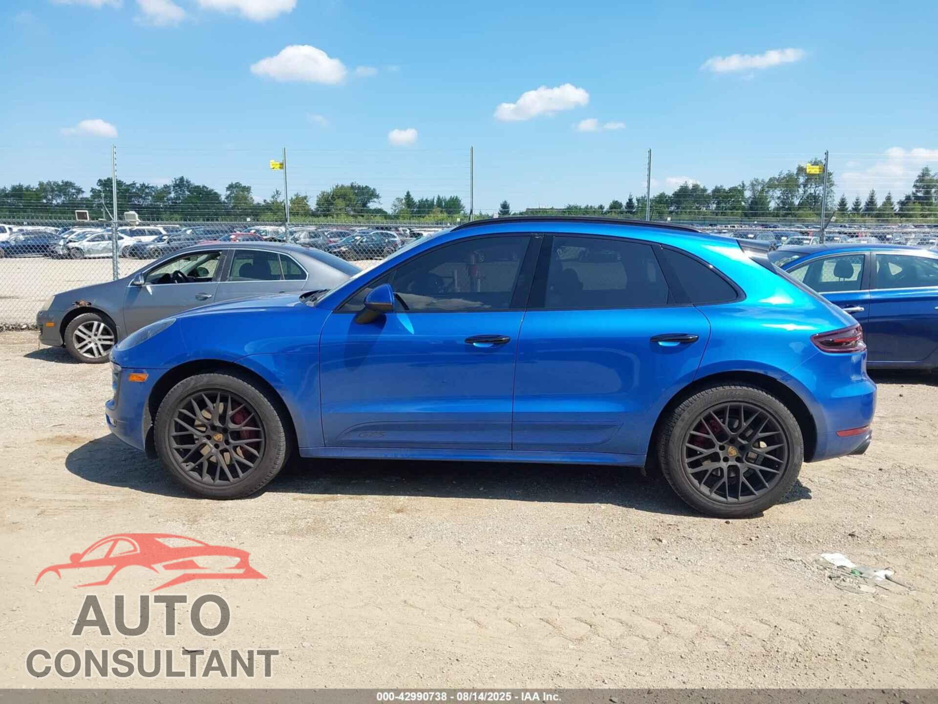 PORSCHE MACAN 2017 - WP1AG2A59HLB51515