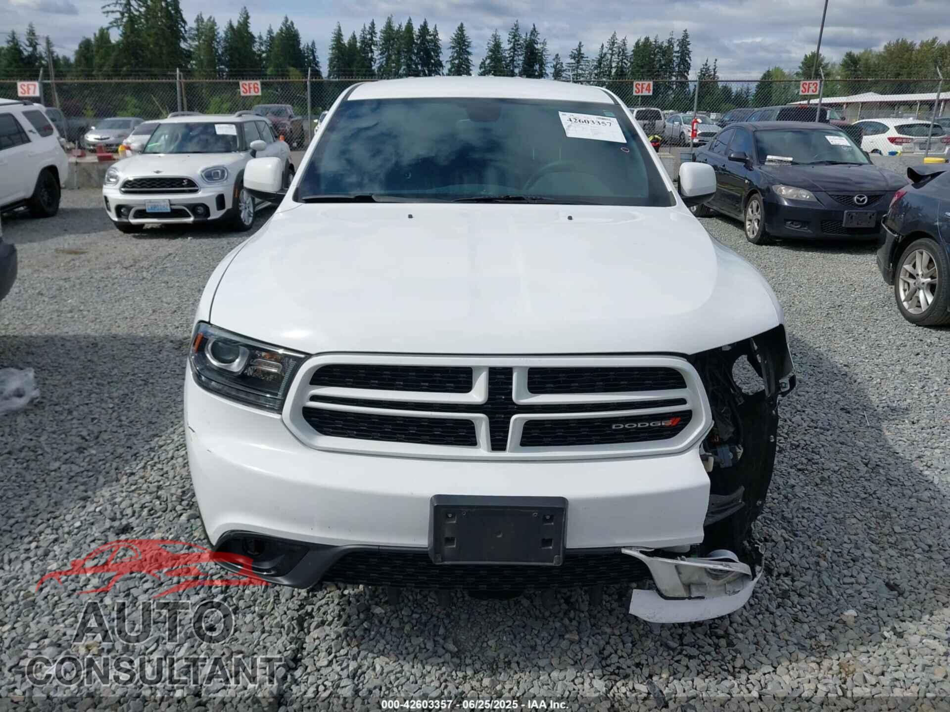 DODGE DURANGO 2016 - 1C4RDHAG3GC340628