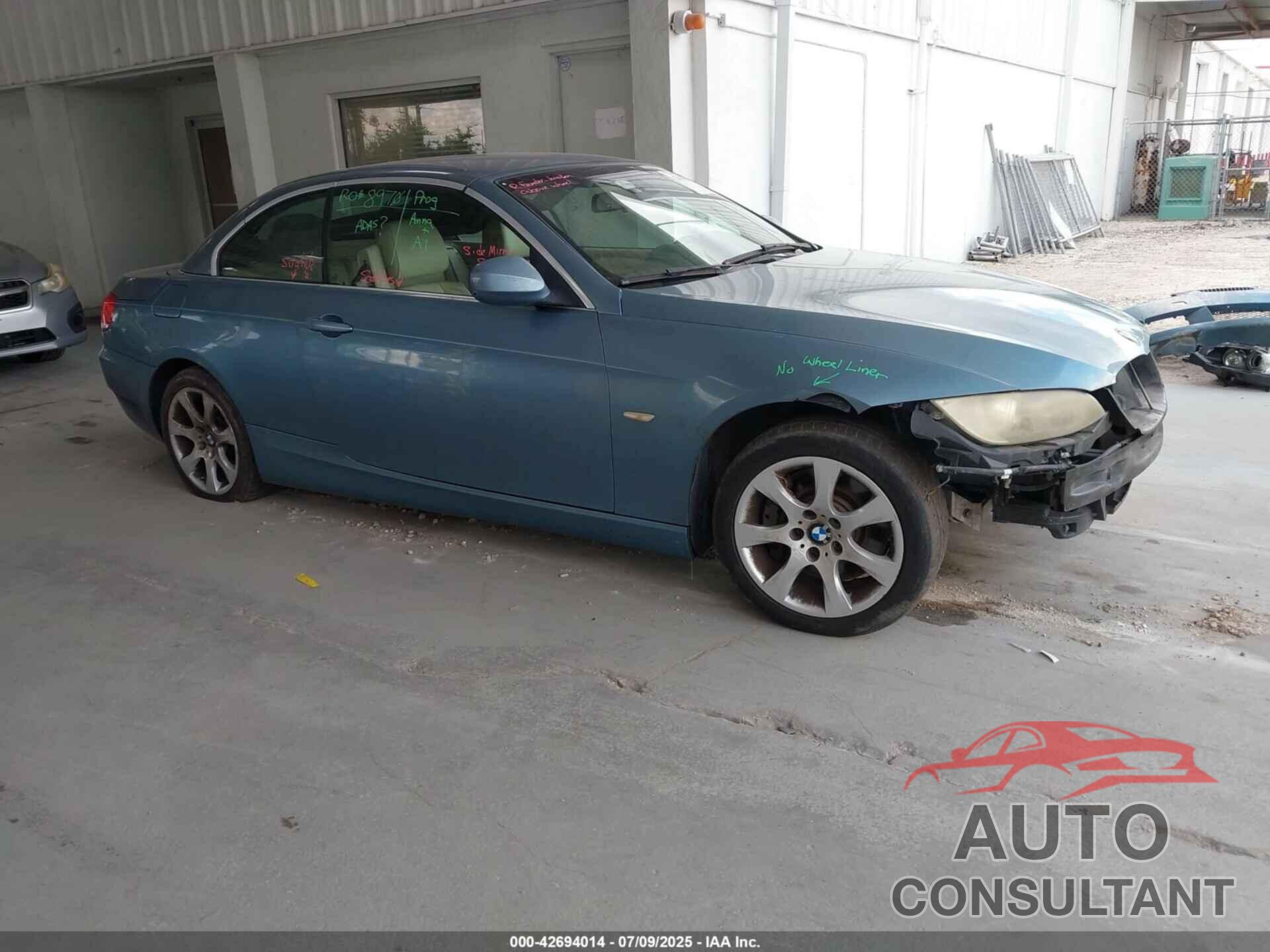 BMW 335I 2010 - WBAWL7C52AP476290
