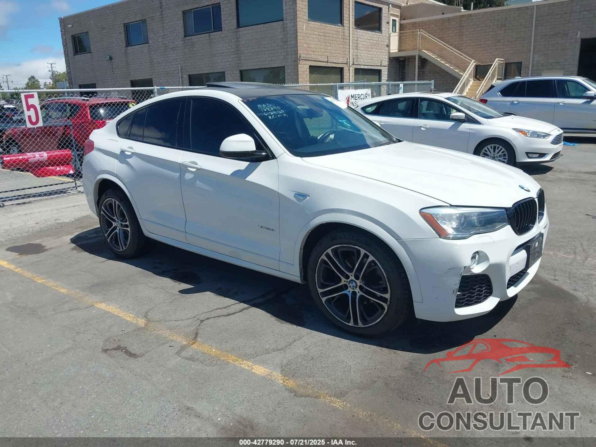 BMW X4 2015 - 5UXXW3C5XF0M89147