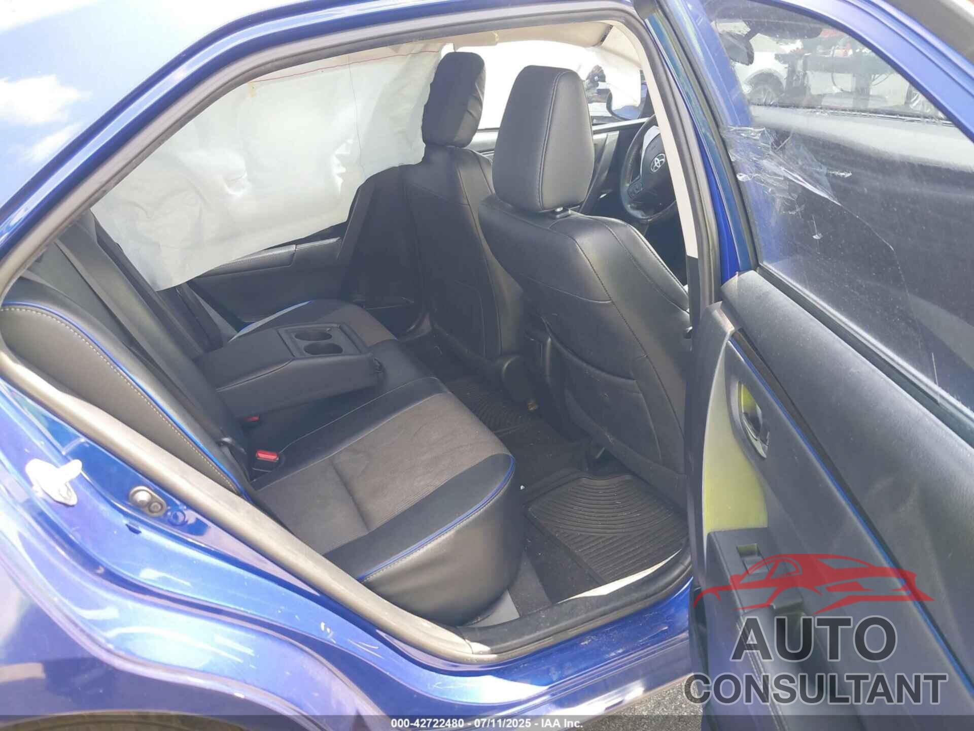 TOYOTA COROLLA 2017 - 2T1BURHE5HC774361