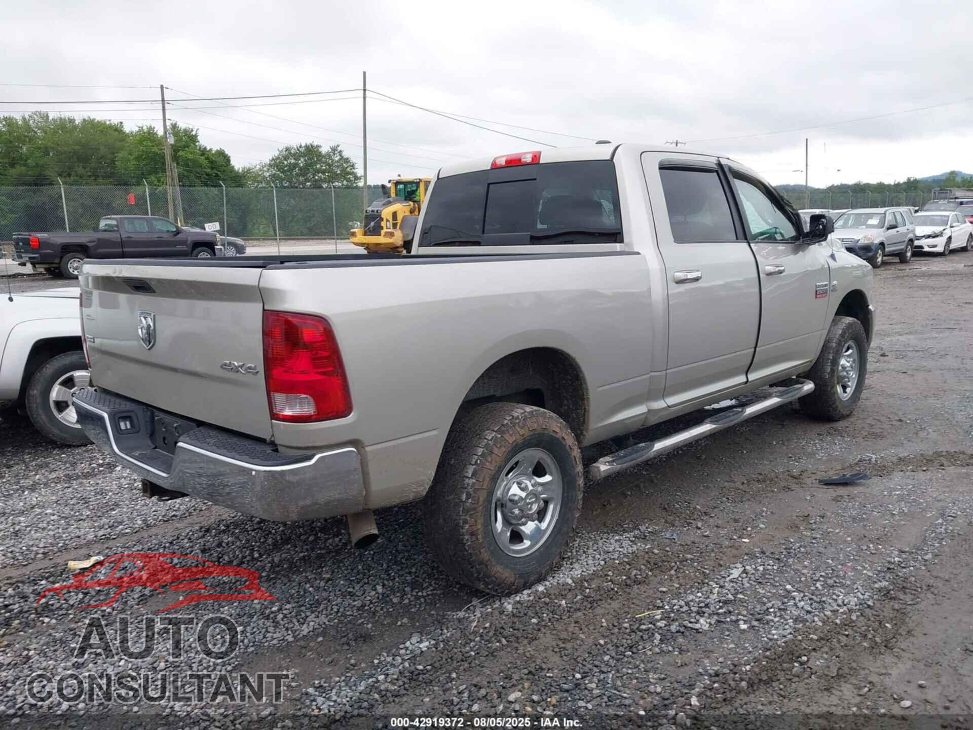 DODGE RAM 2500 2010 - 3D7UT2CL0AG181047