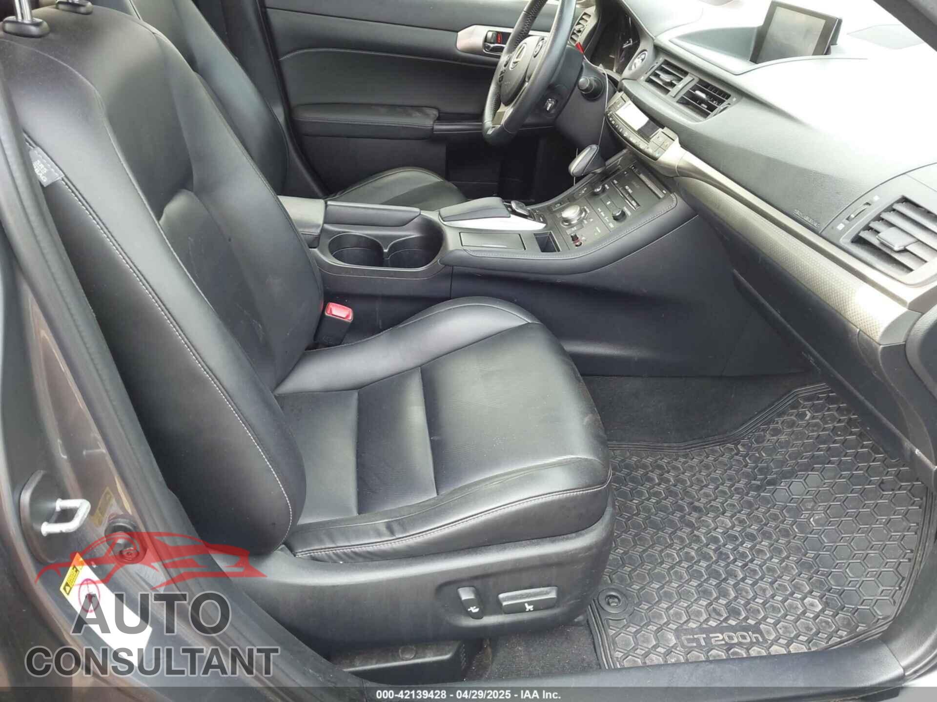 LEXUS CT 200H 2014 - JTHKD5BH4E2201617