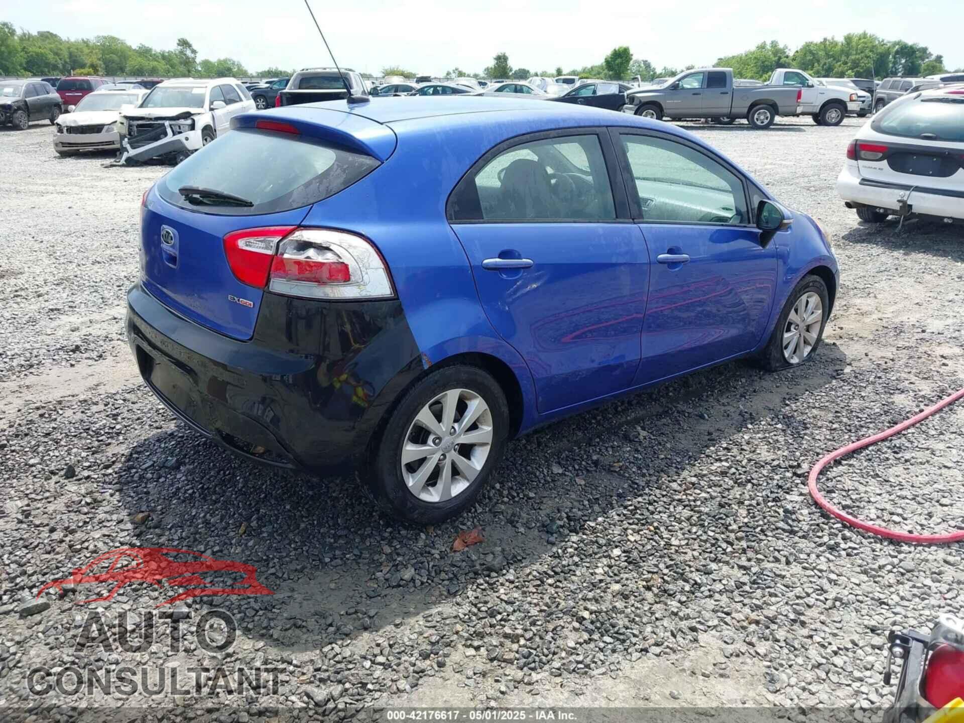 KIA RIO5 2012 - KNADN5A38C6036526