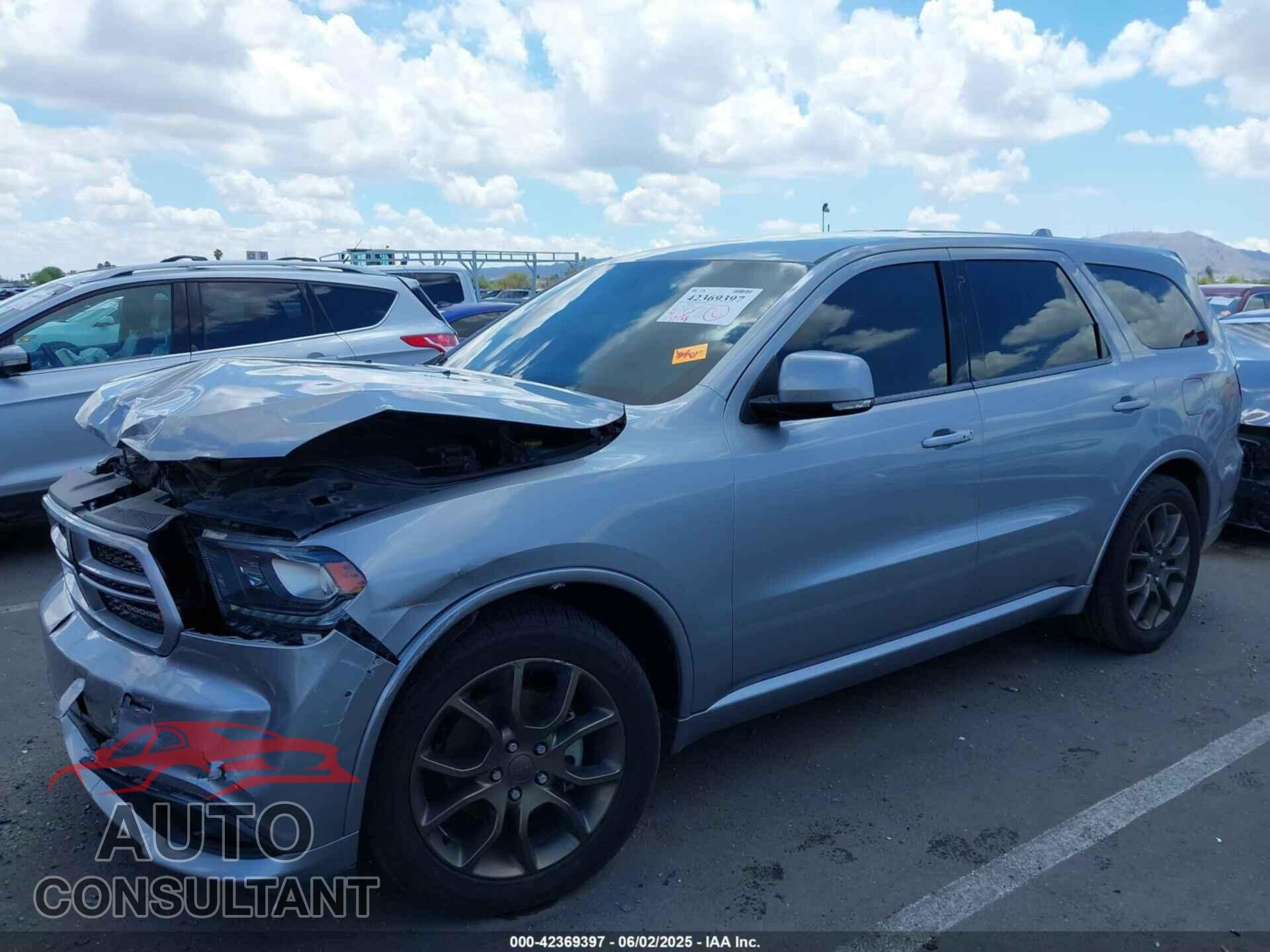 DODGE DURANGO 2017 - 1C4RDHDG1HC814203