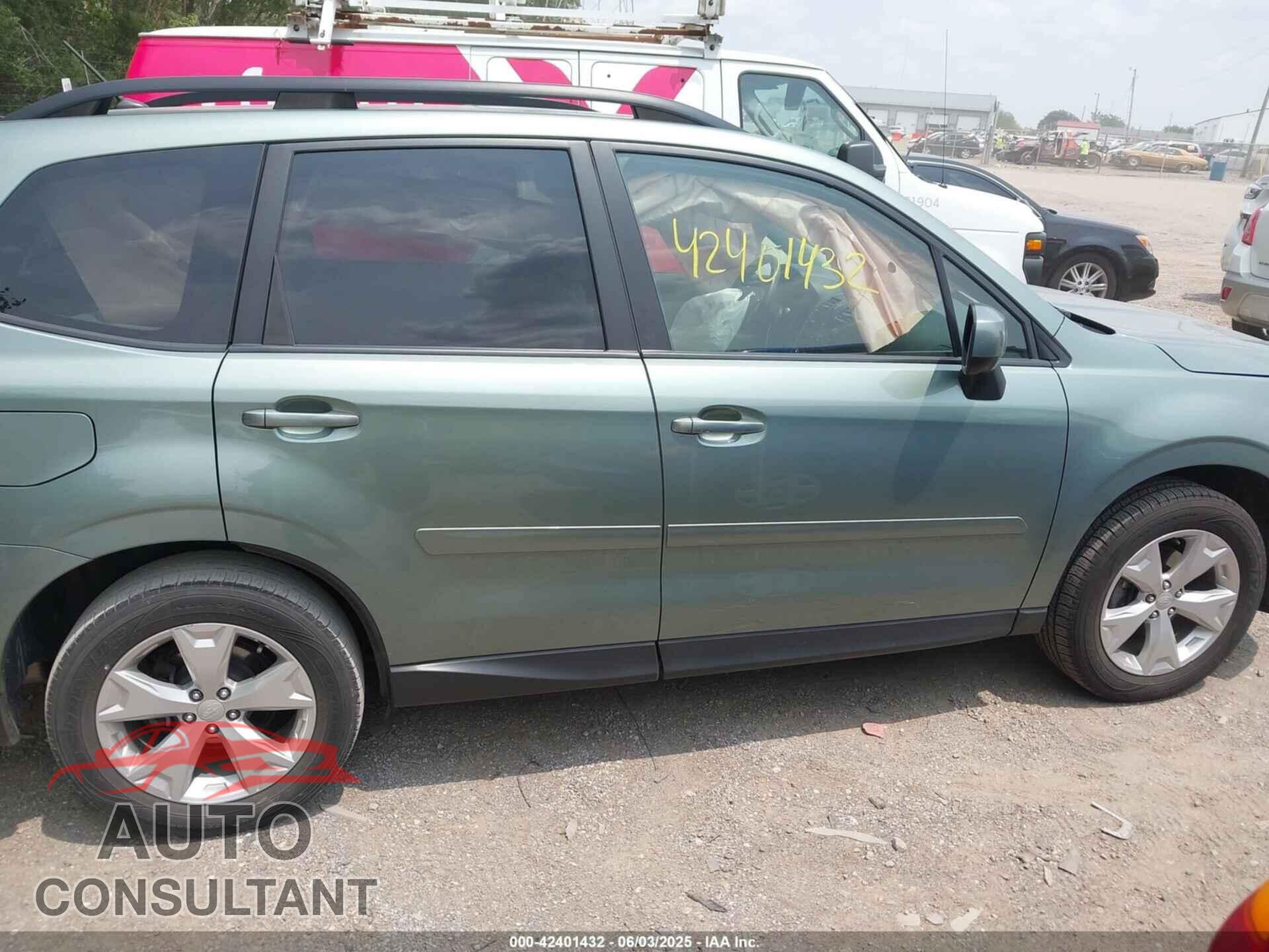 SUBARU FORESTER 2015 - JF2SJADC1FH813486