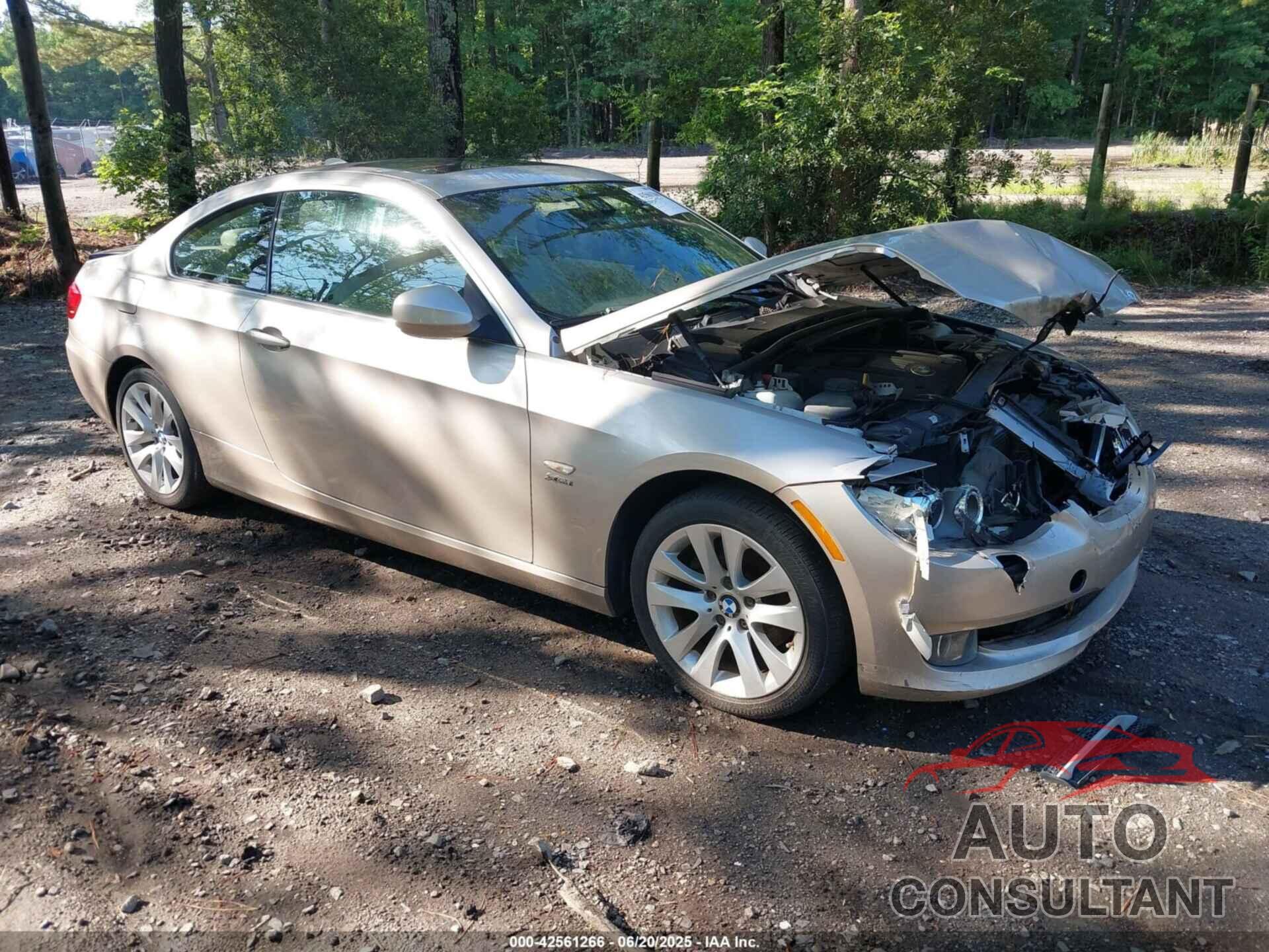 BMW 3 SERIES 2012 - WBAKF3C59CE445857