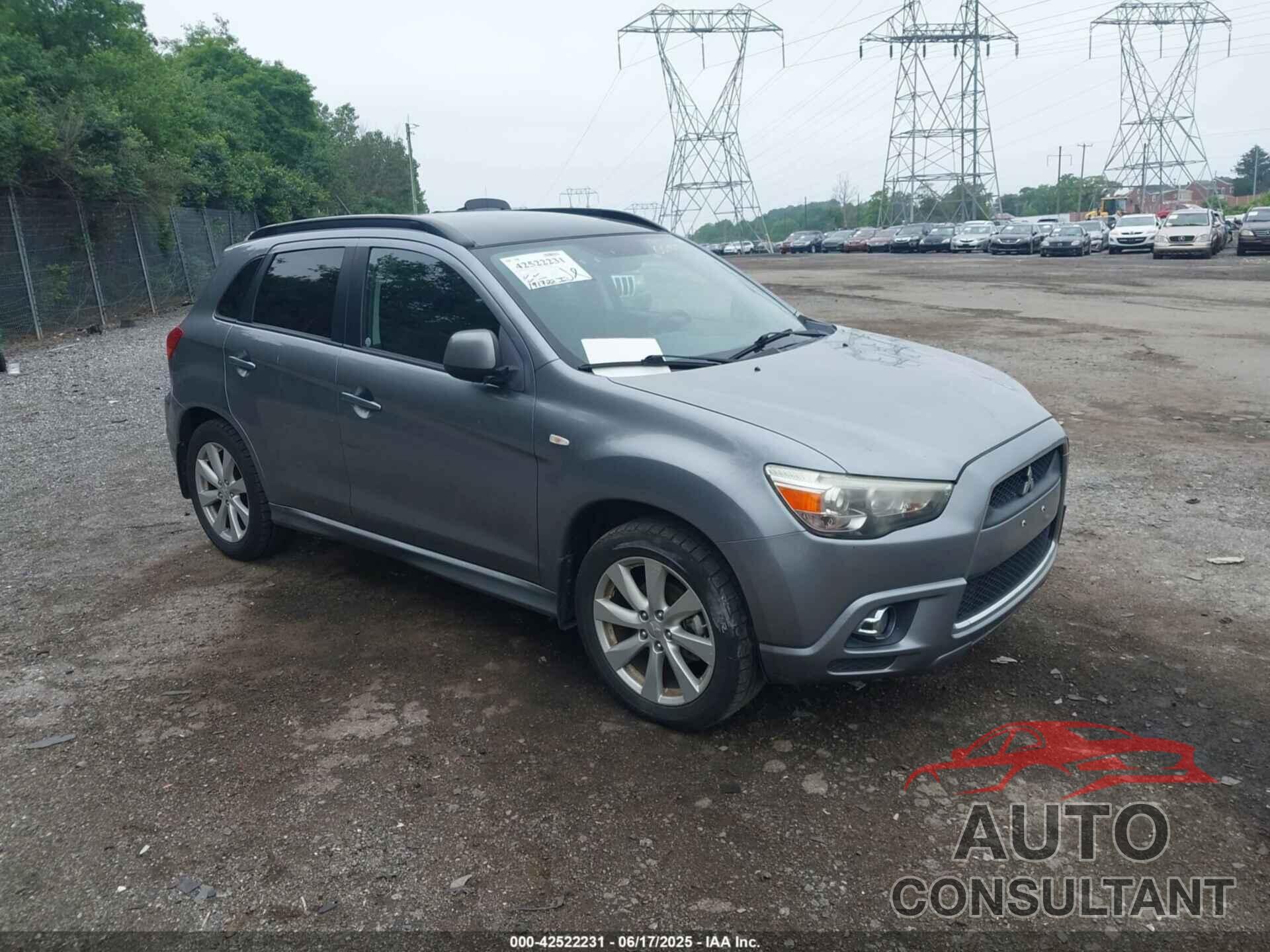 MITSUBISHI OUTLANDER SPORT 2012 - JA4AR4AU7CZ004088
