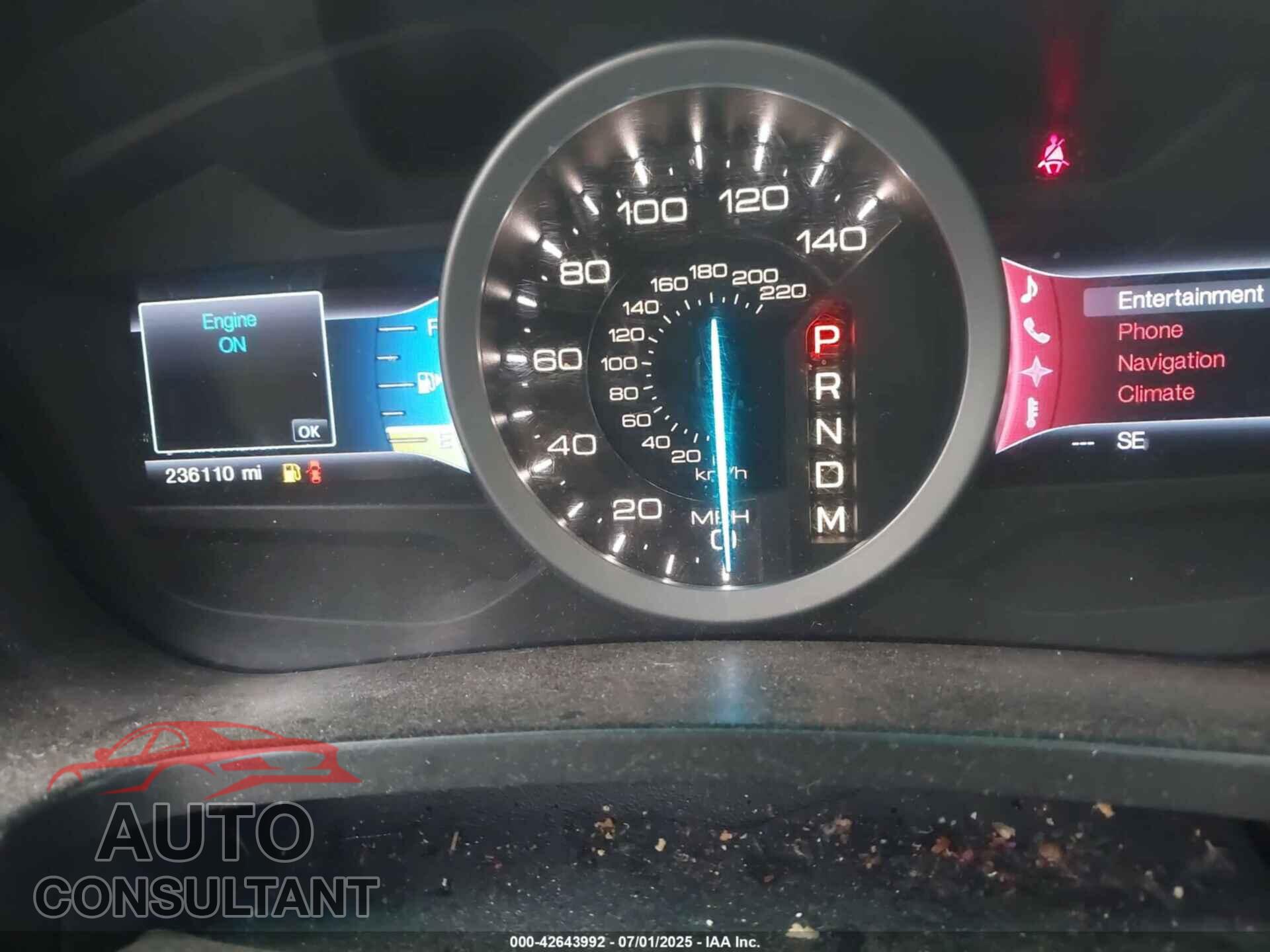 FORD EXPLORER 2013 - 1FM5K7F86DGB40651