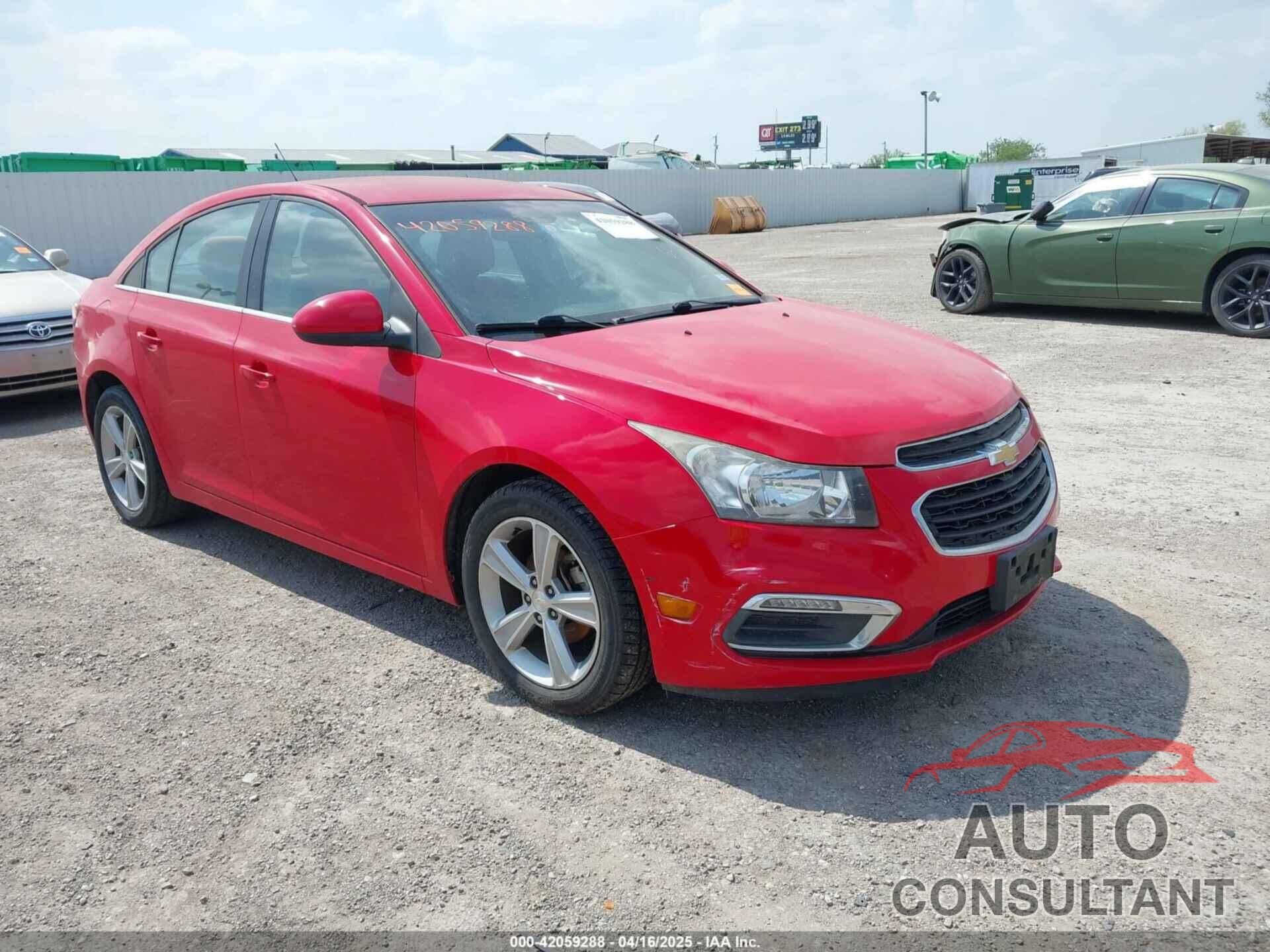 CHEVROLET CRUZE 2015 - 1G1PE5SB6F7210316