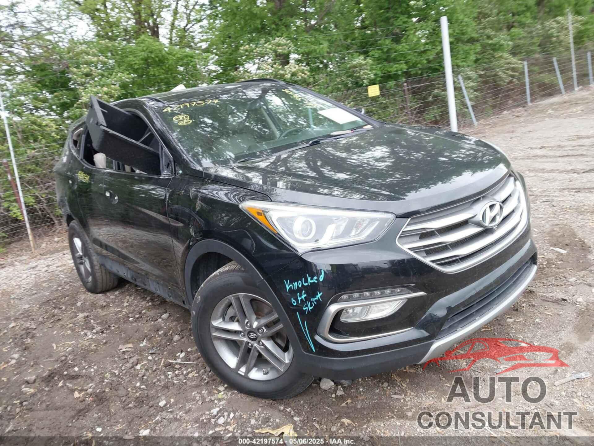 HYUNDAI SANTA FE SPORT 2017 - 5XYZU3LB2HG434503