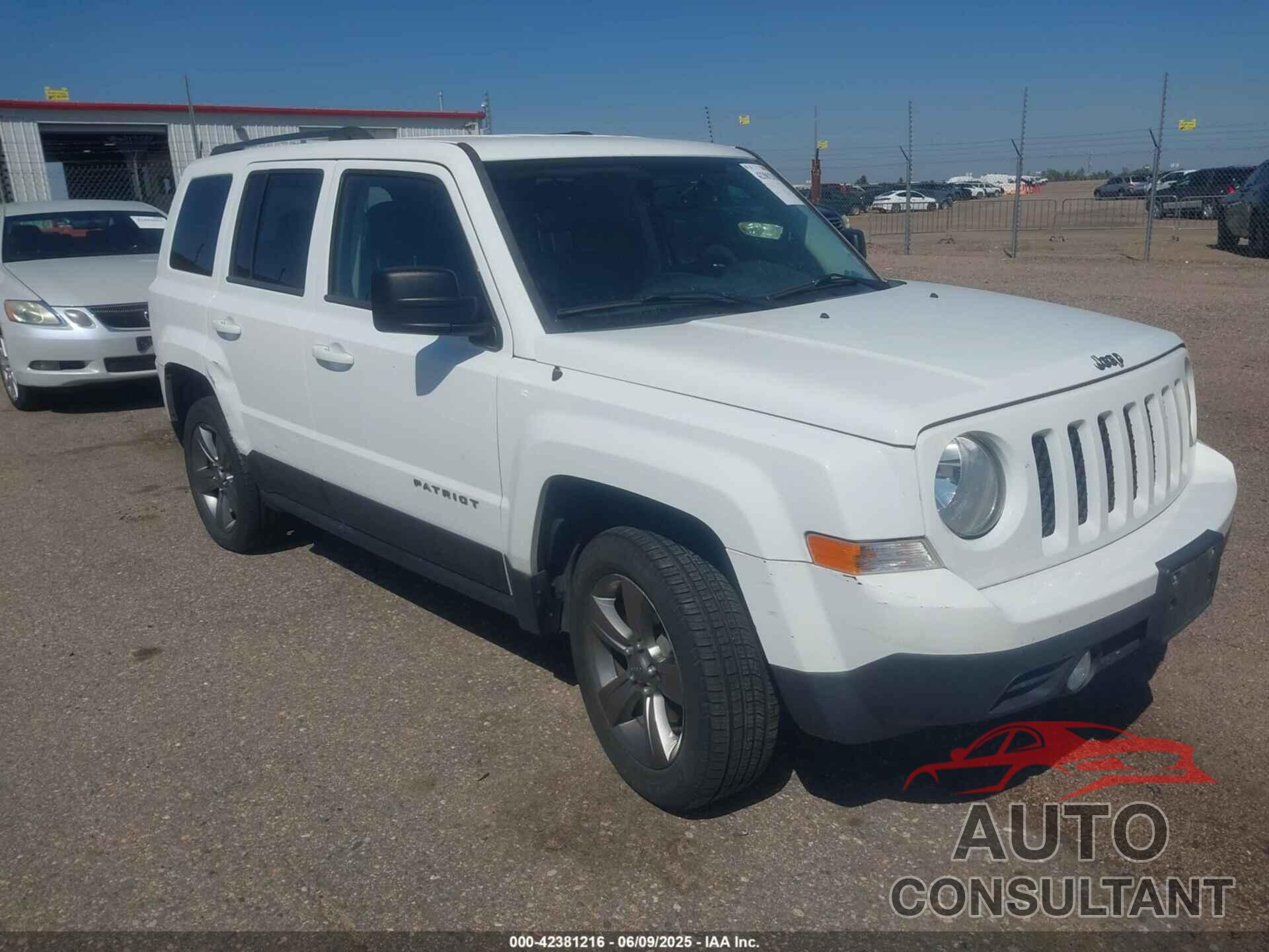JEEP PATRIOT 2016 - 1C4NJPBA1GD706527