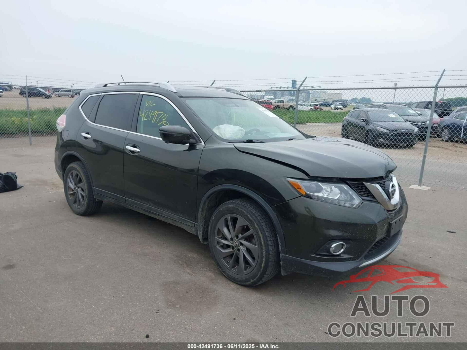 NISSAN ROGUE 2016 - 5N1AT2MV4GC769490
