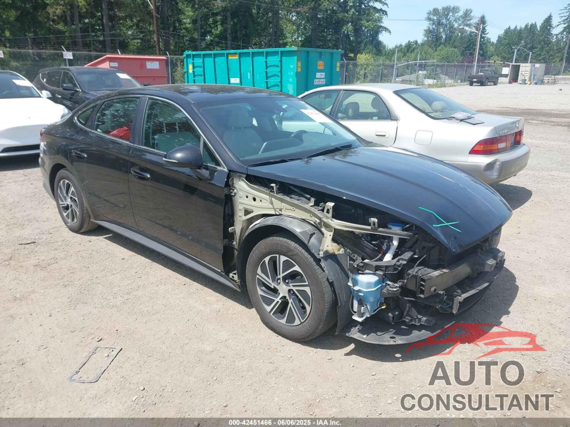HYUNDAI SONATA HYBRID 2022 - KMHL24JJXNA041593