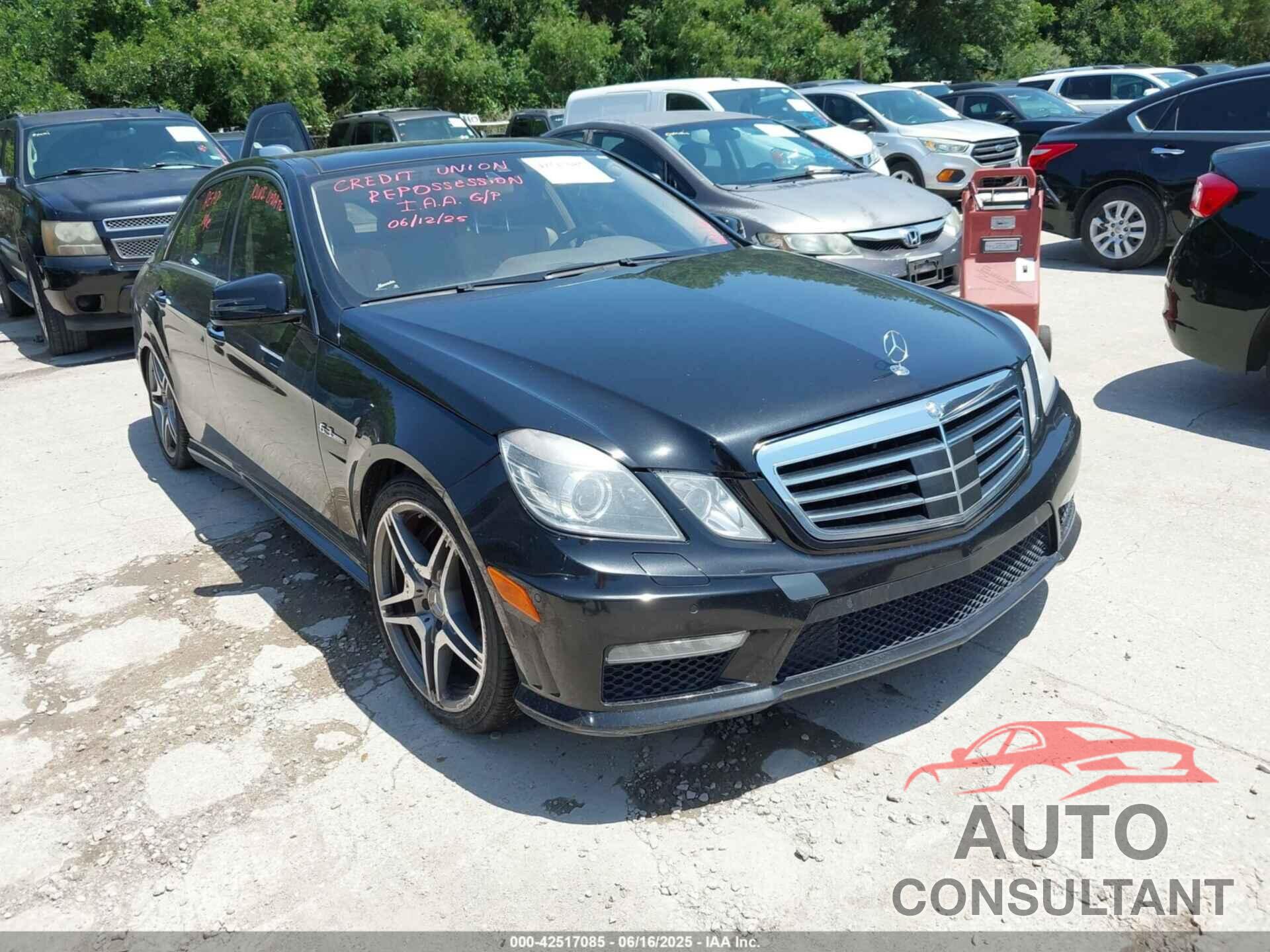 MERCEDES-BENZ E 63 AMG 2010 - WDDHF7HB6AA119107