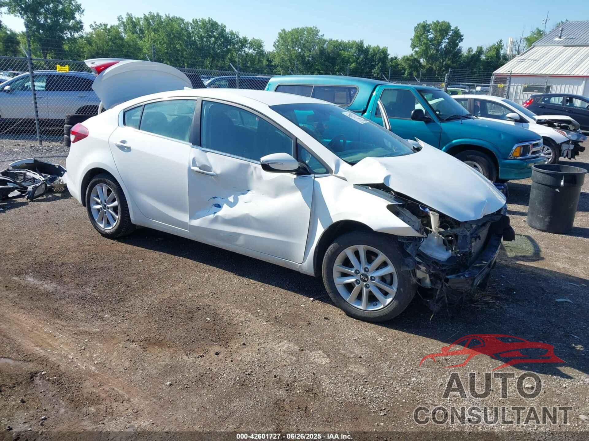 KIA FORTE 2017 - 3KPFL4A71HE155745