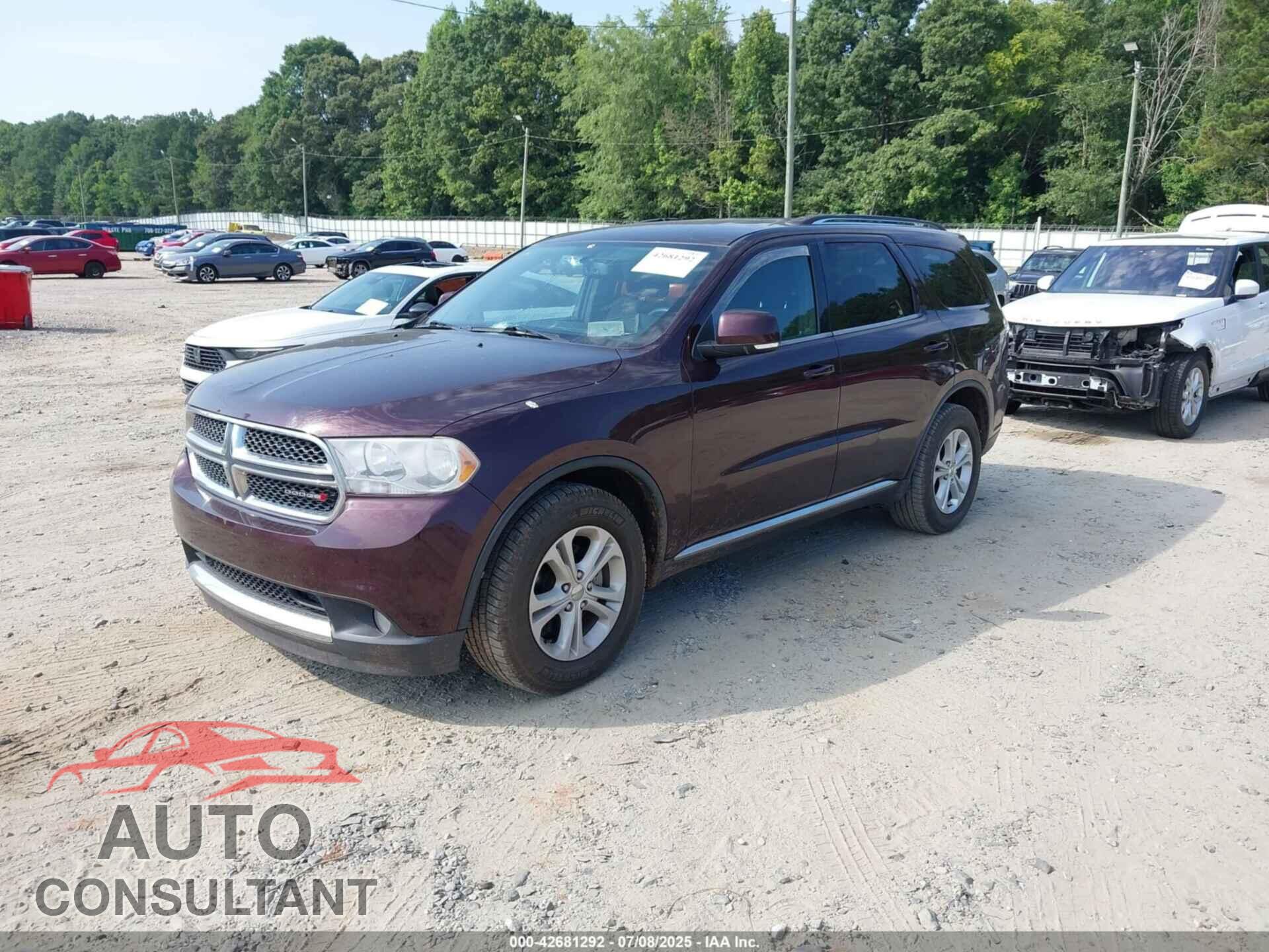 DODGE DURANGO 2012 - 1C4RDHDG1CC275493