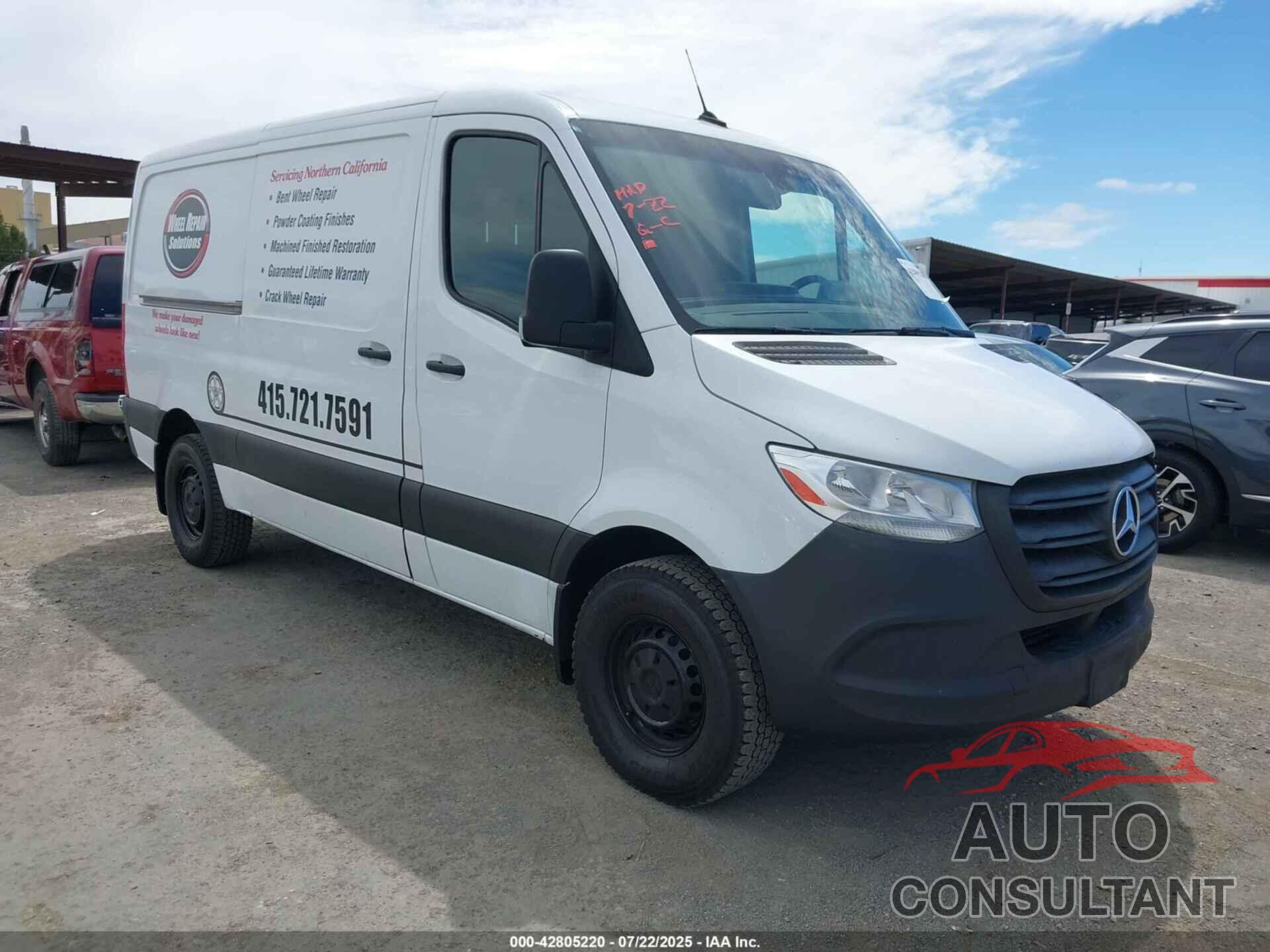 MERCEDES-BENZ SPRINTER 2500 2019 - WD3PF0CD8KT003428
