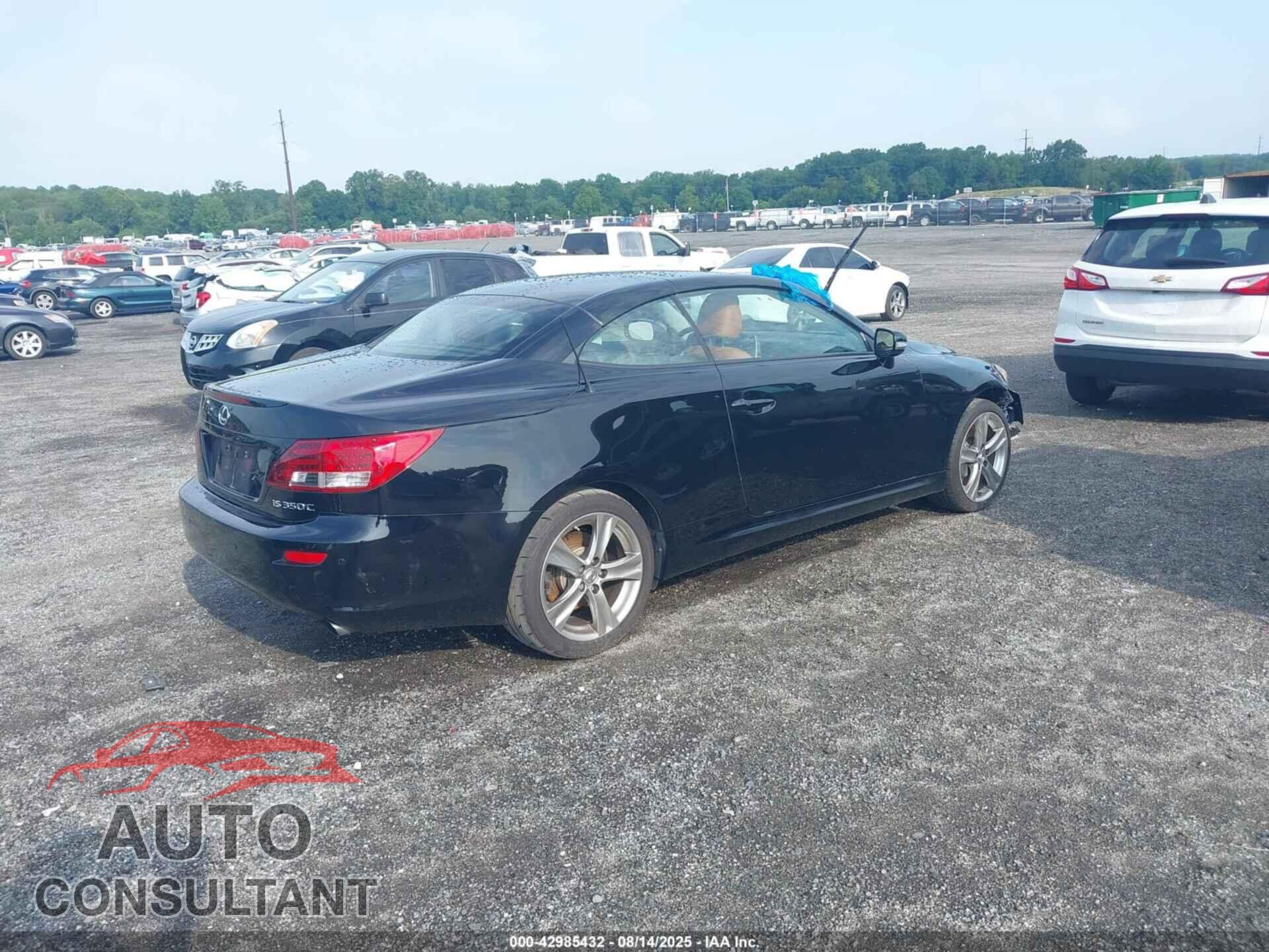 LEXUS IS 350C 2012 - JTHFE2C29C2507281