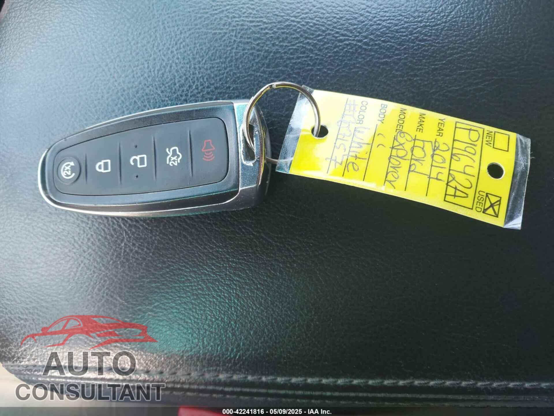 FORD EXPLORER 2014 - 1FM5K7F87EGB07157