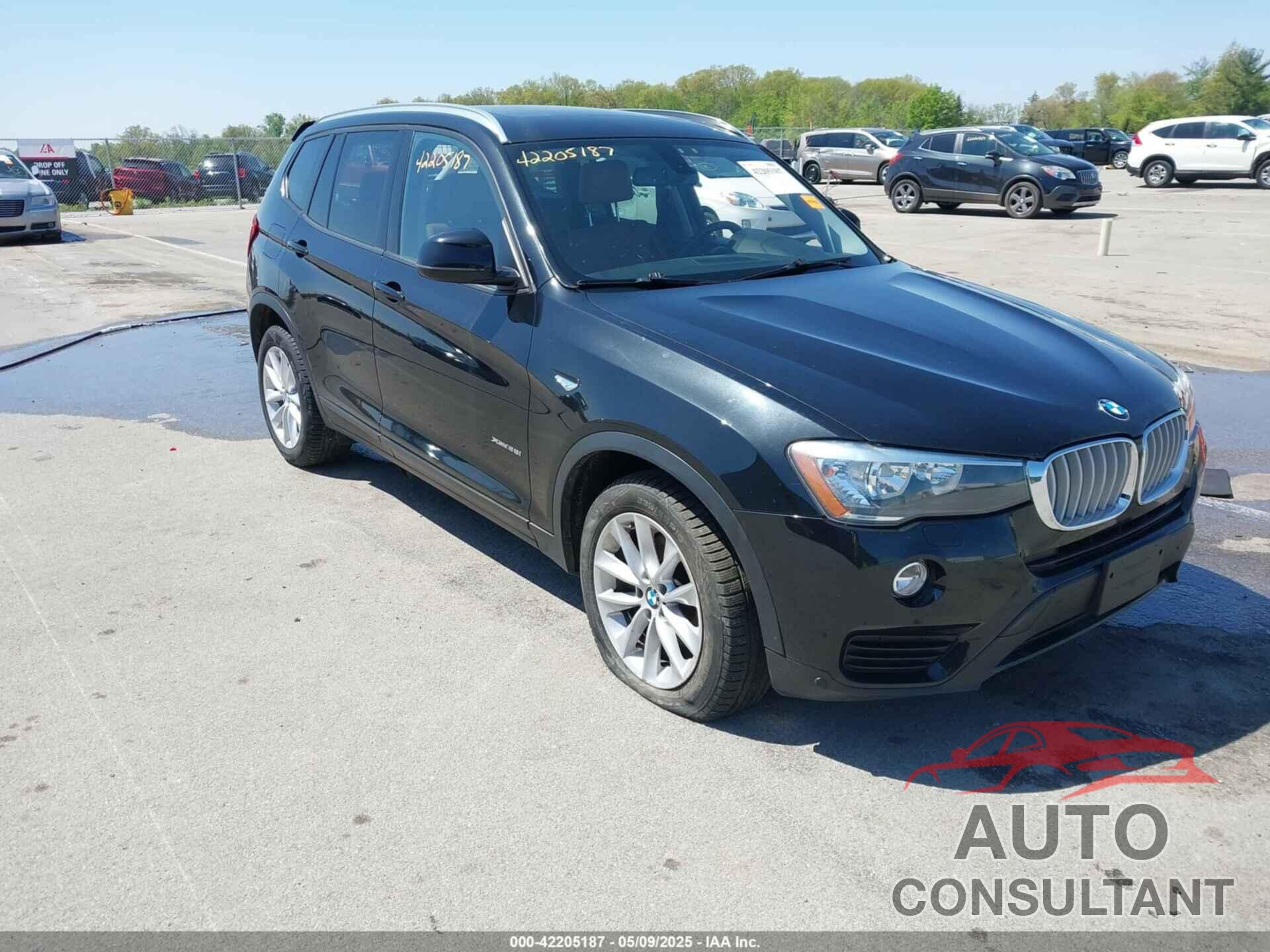 BMW X3 2017 - 5UXWX9C38H0T20466