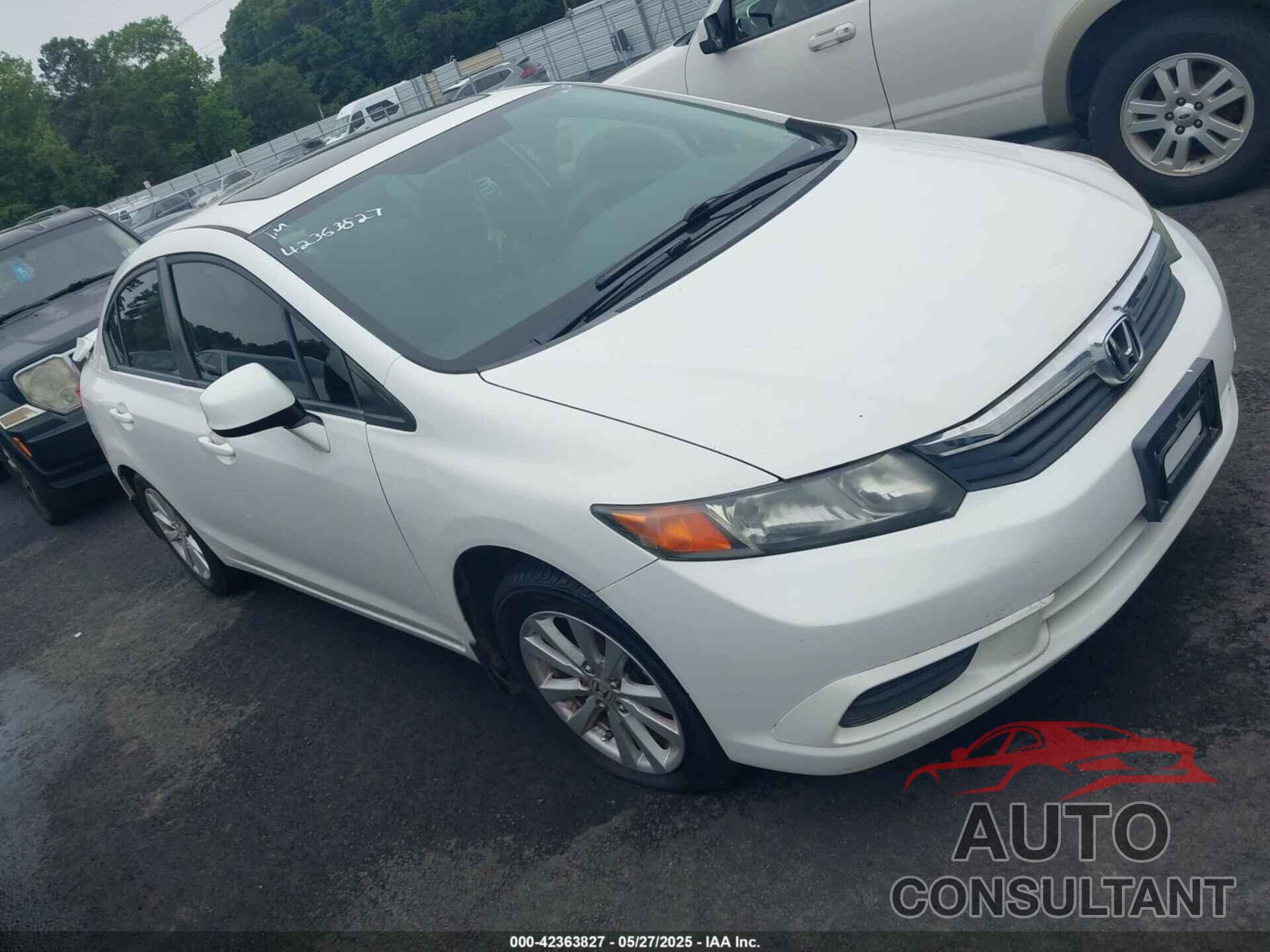 HONDA CIVIC SDN 2012 - 2HGFB2F90CH532534
