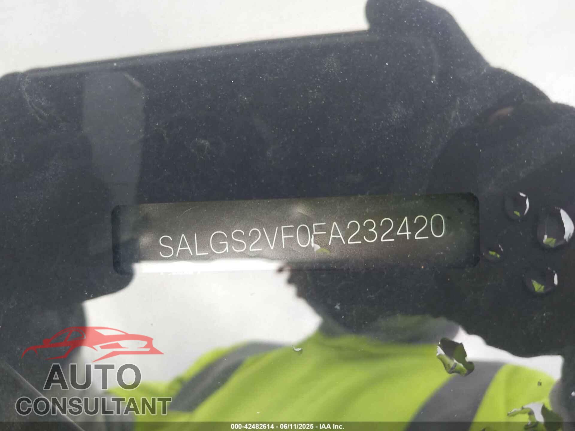 LAND ROVER RANGE ROVER 2015 - SALGS2VF0FA232420