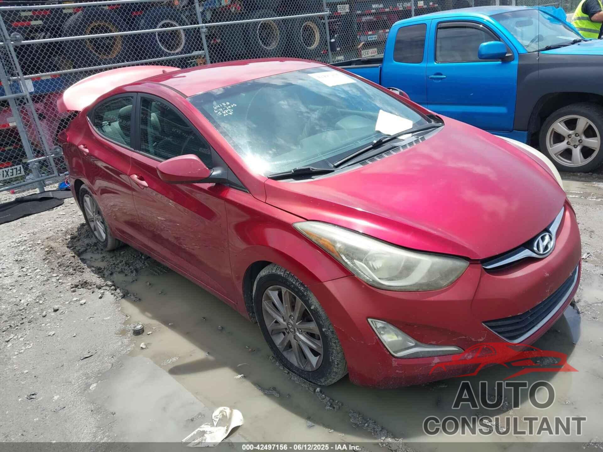HYUNDAI ELANTRA 2015 - 5NPDH4AE4FH637559