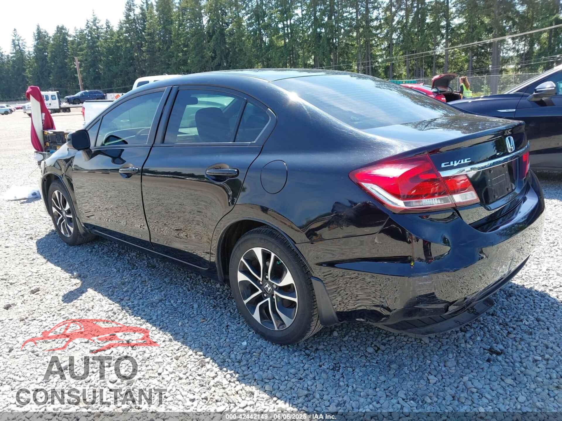 HONDA CIVIC 2013 - 19XFB2F88DE202708