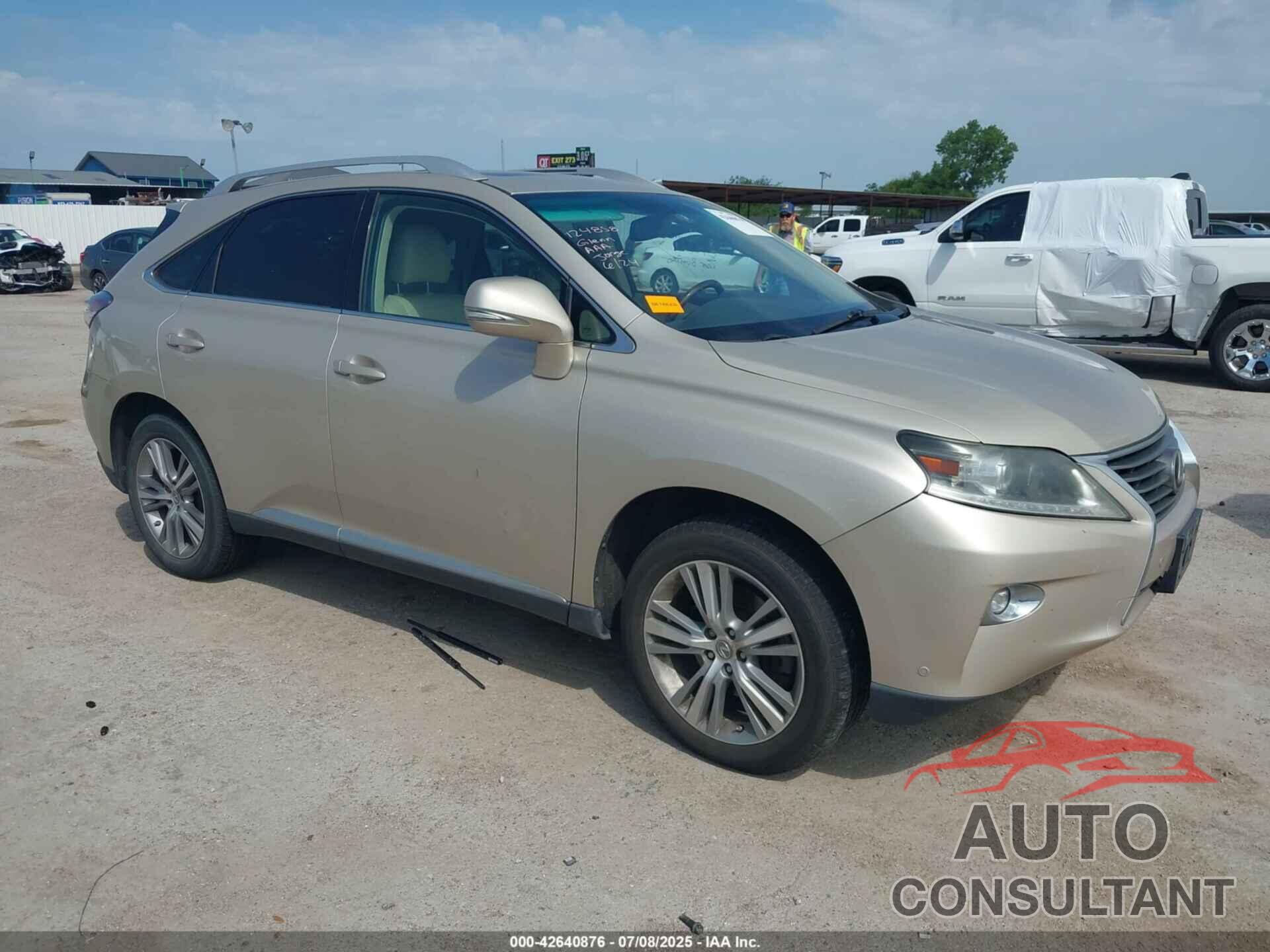 LEXUS RX 350 2015 - 2T2ZK1BA2FC169587