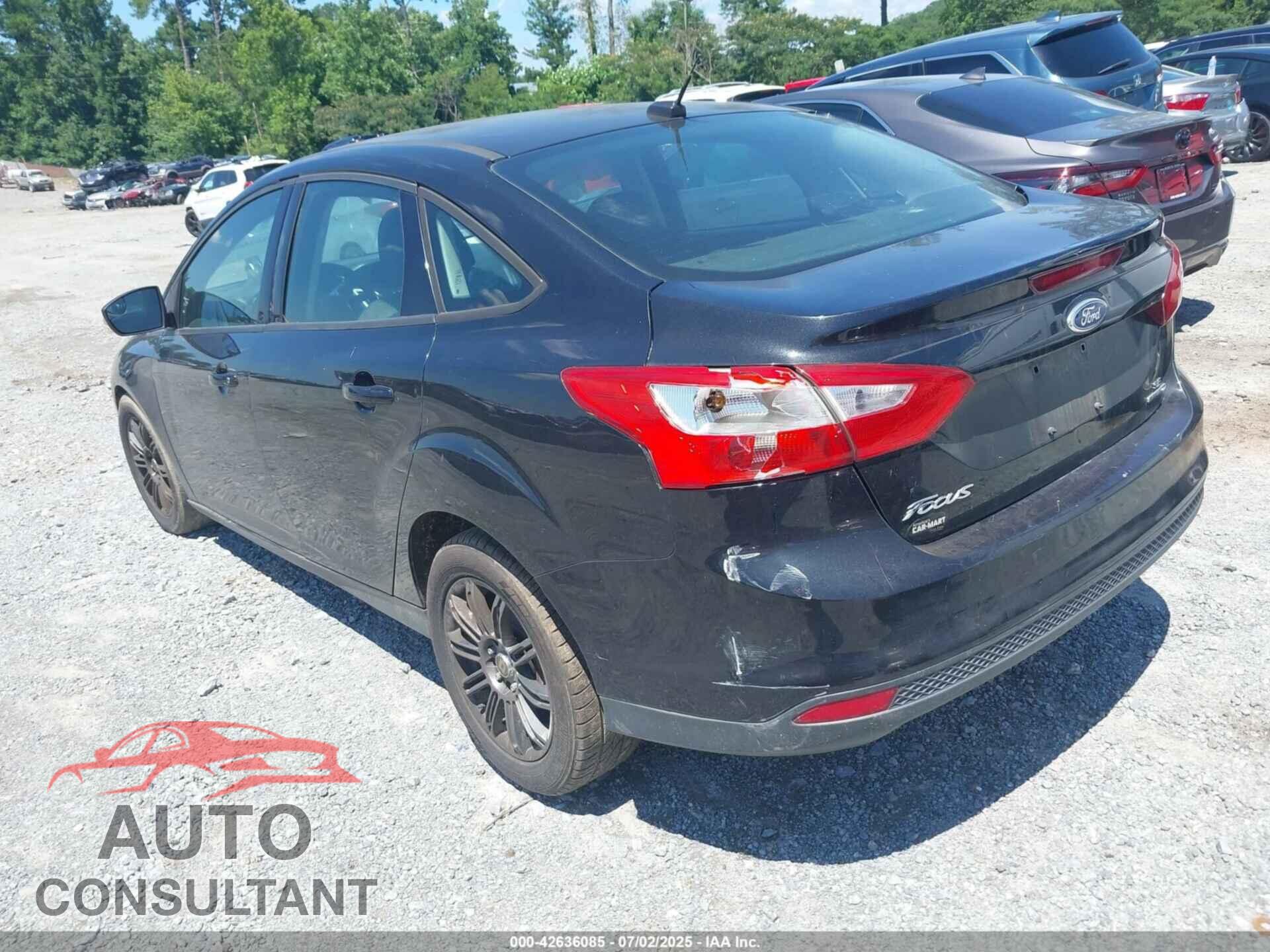 FORD FOCUS 2013 - 1FADP3F26DL276202