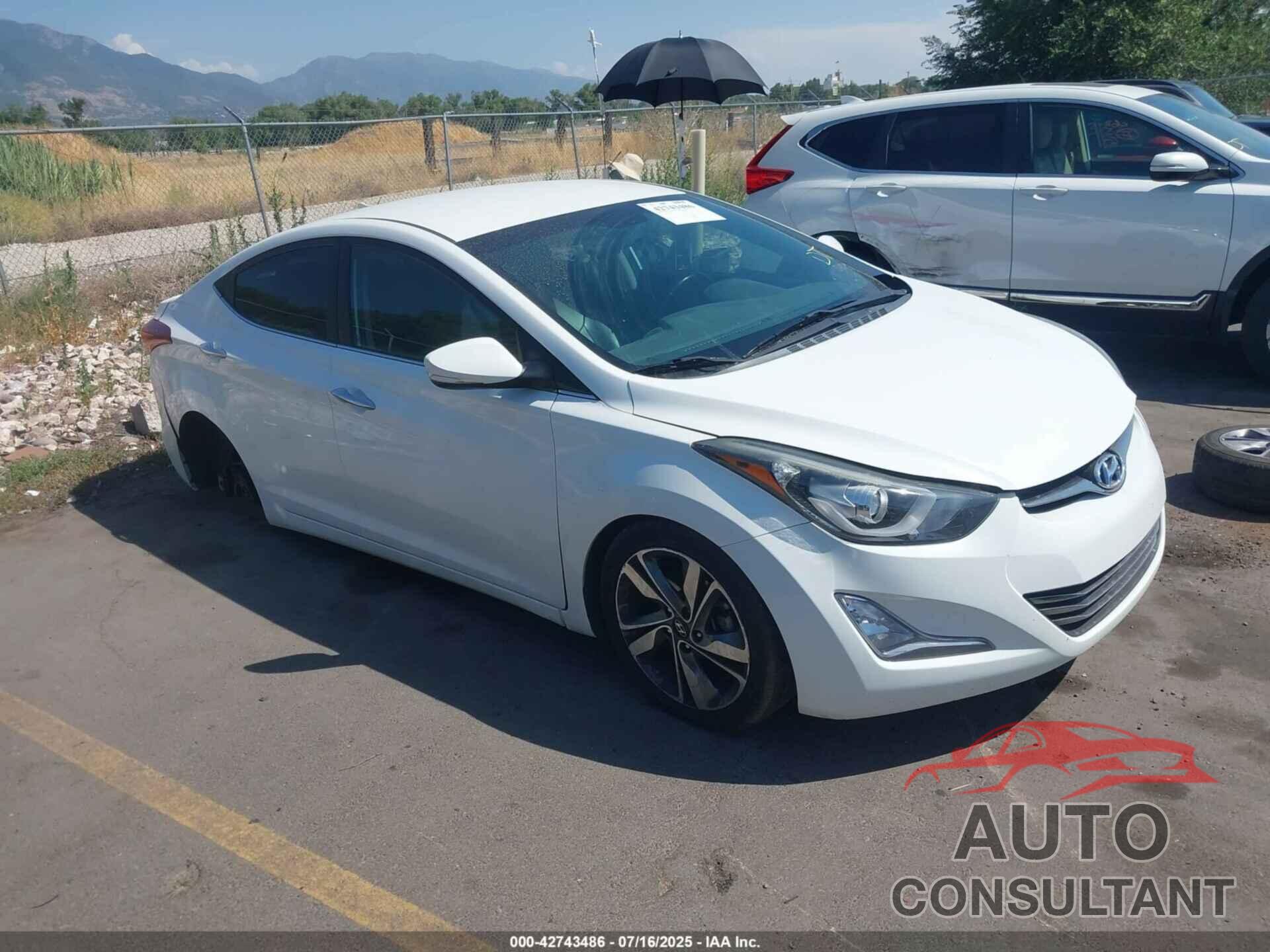 HYUNDAI ELANTRA 2014 - 5NPDH4AE7EH497599