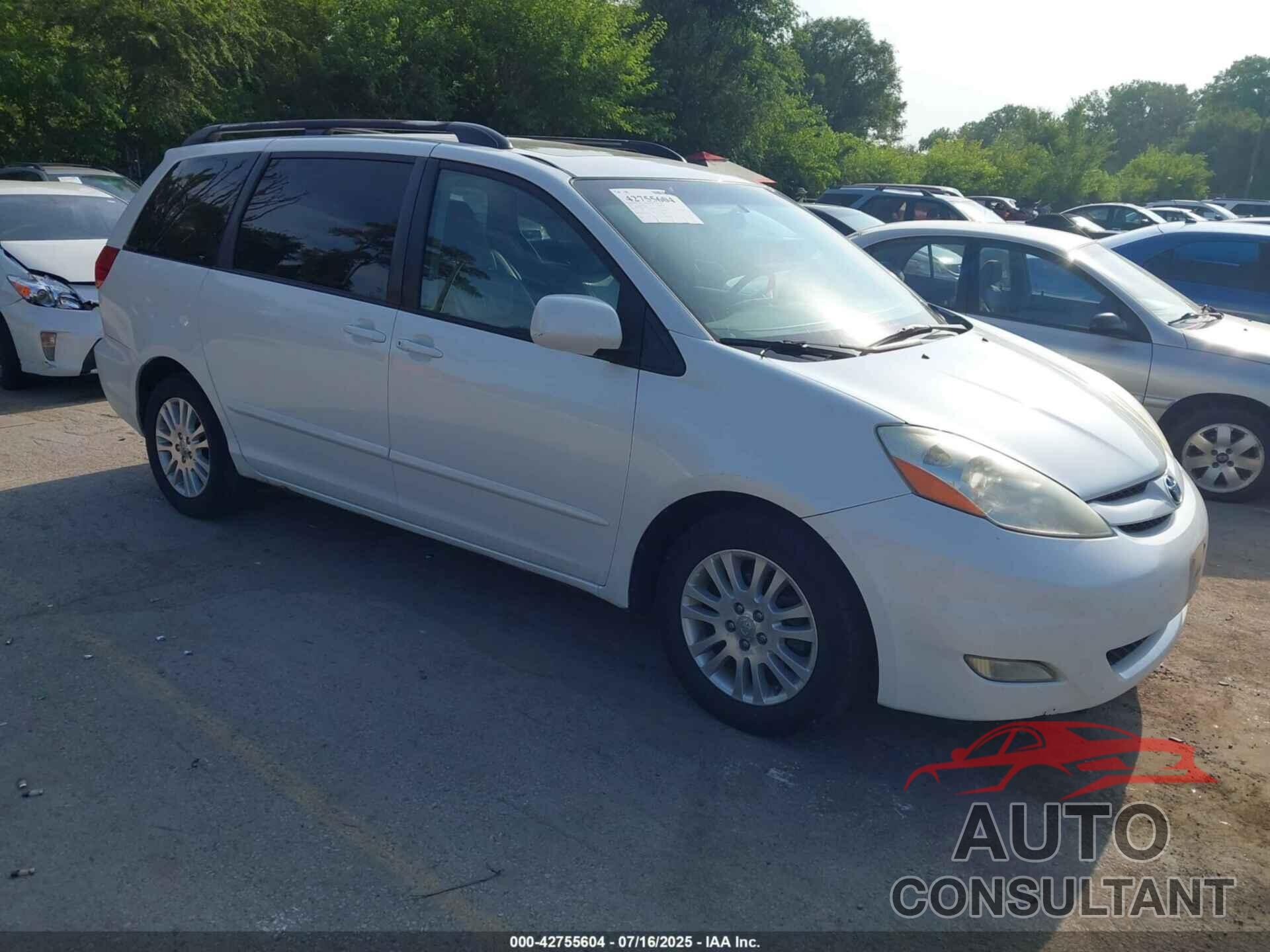 TOYOTA SIENNA 2010 - 5TDYK4CC3AS322592