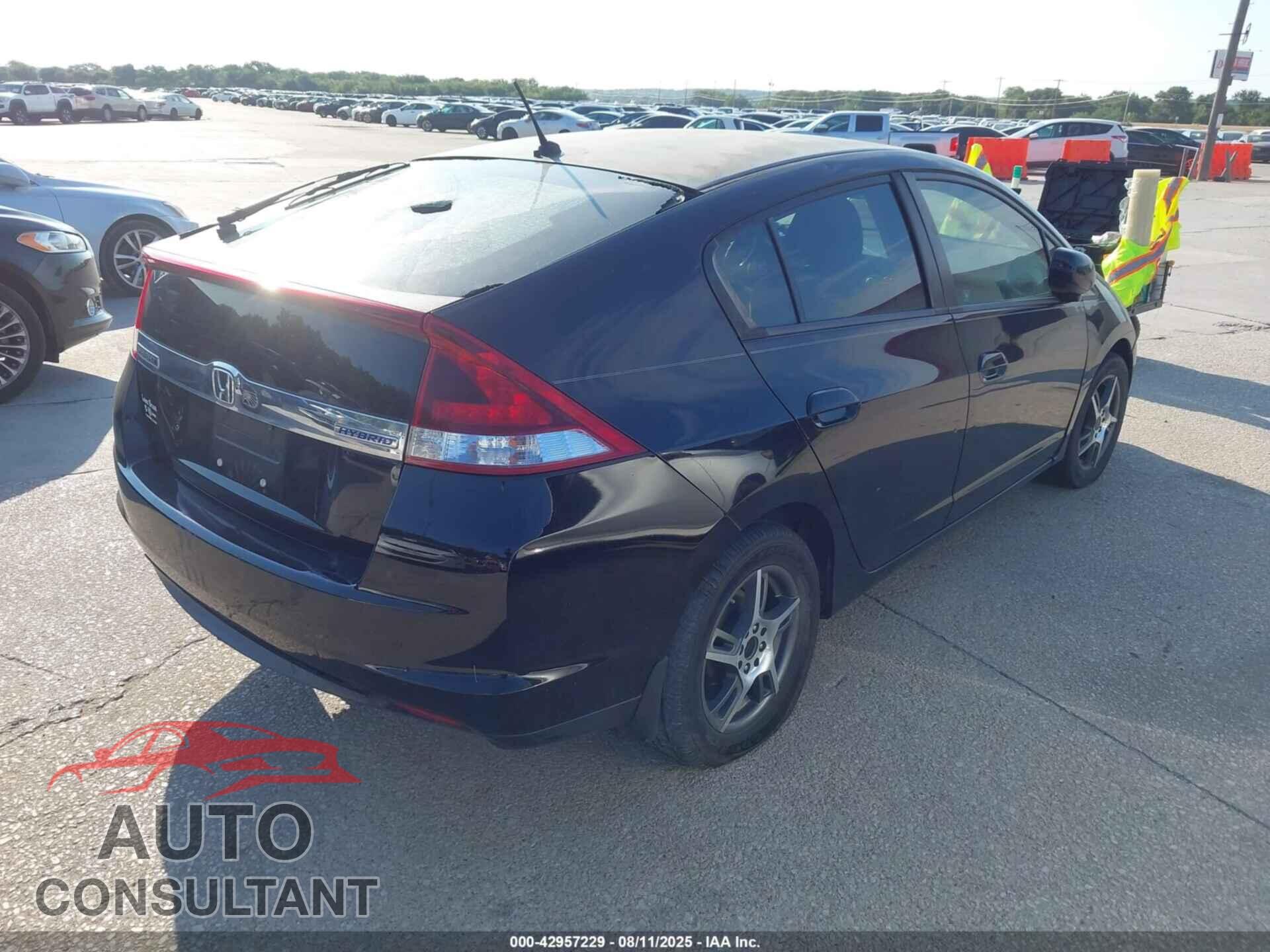 HONDA INSIGHT 2012 - JHMZE2H53CS002580