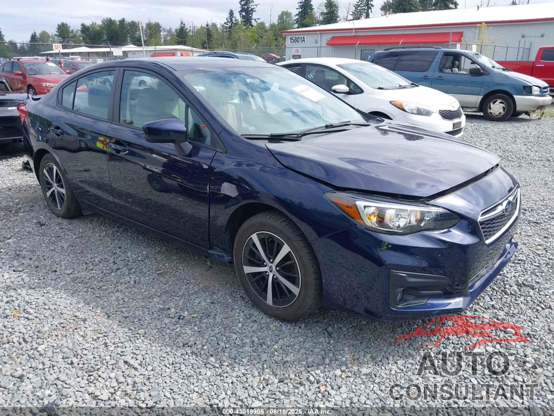 SUBARU IMPREZA 2019 - 4S3GKAD68K3627009