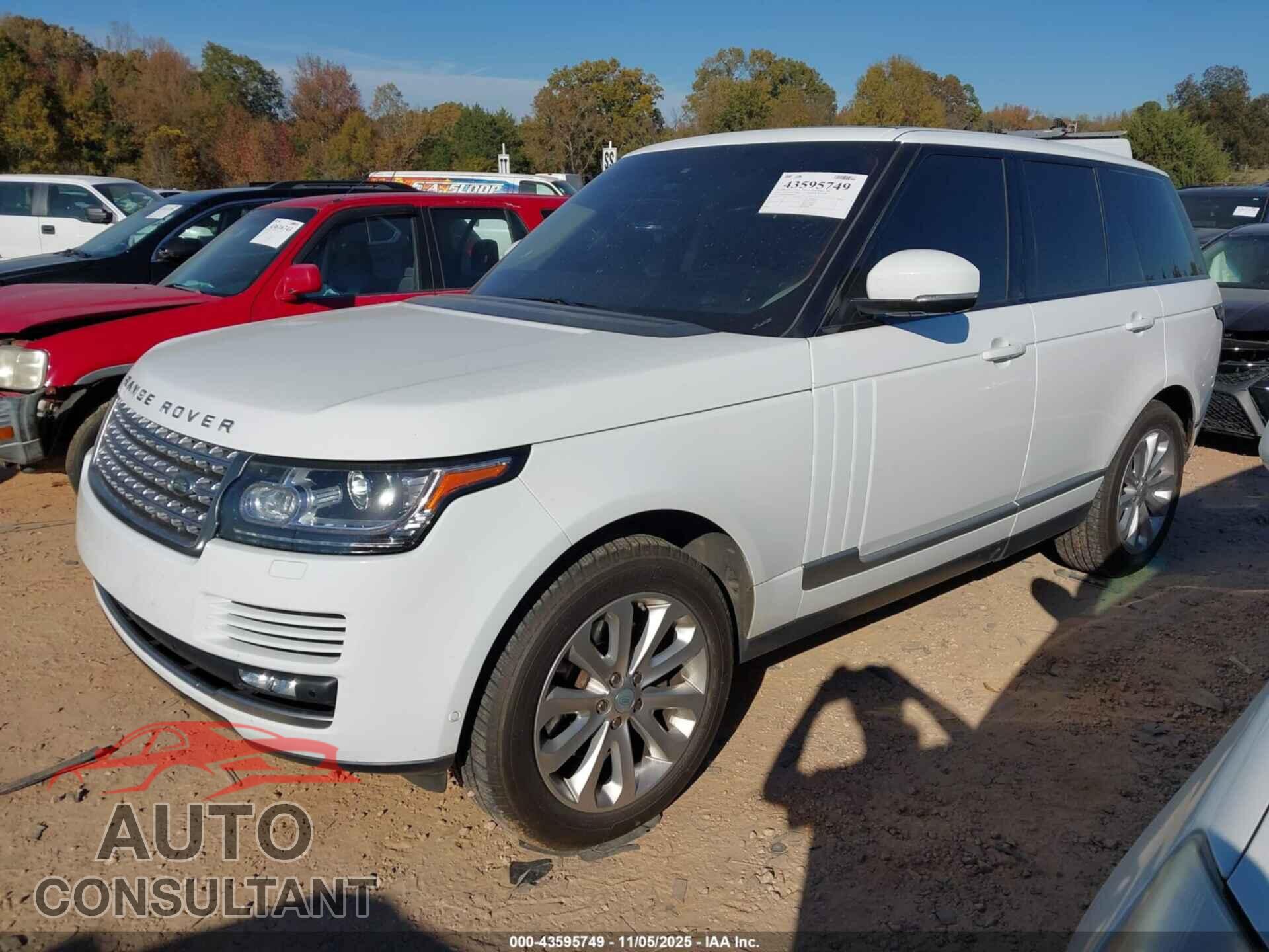 LAND ROVER RANGE ROVER 2016 - SALGS2KF8GA268281
