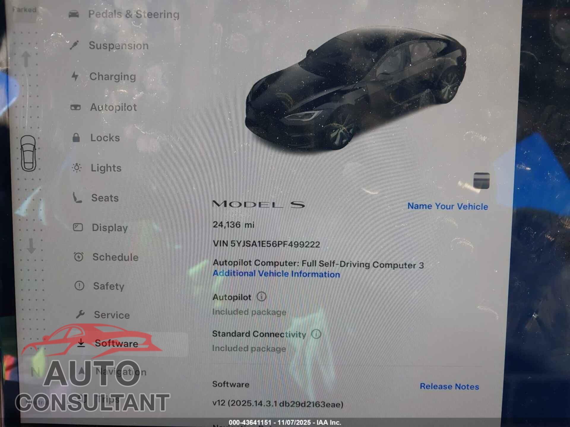 TESLA MODEL S 2023 - 5YJSA1E56PF499222