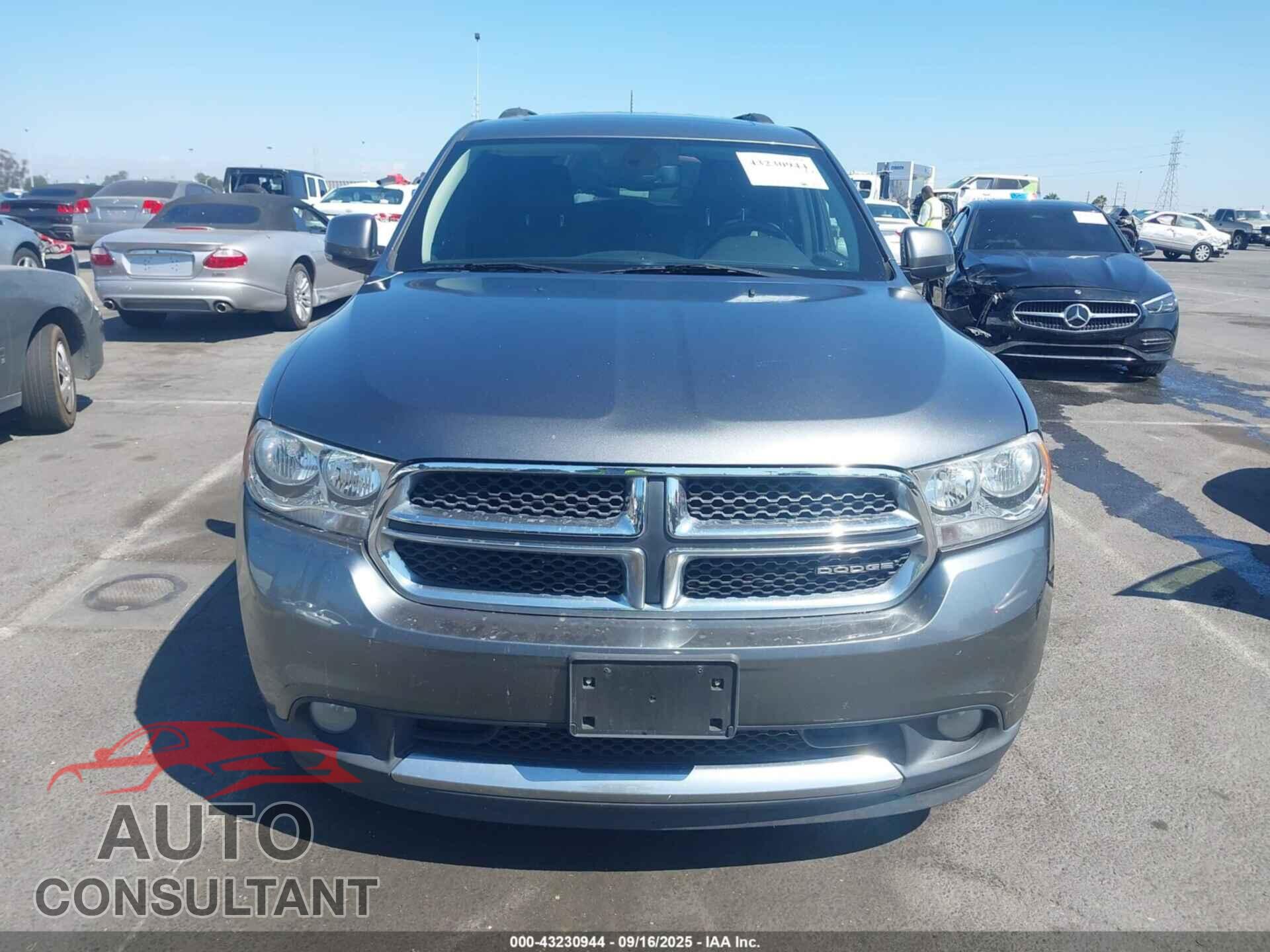 DODGE DURANGO 2012 - 1C4RDHDG1CC110642