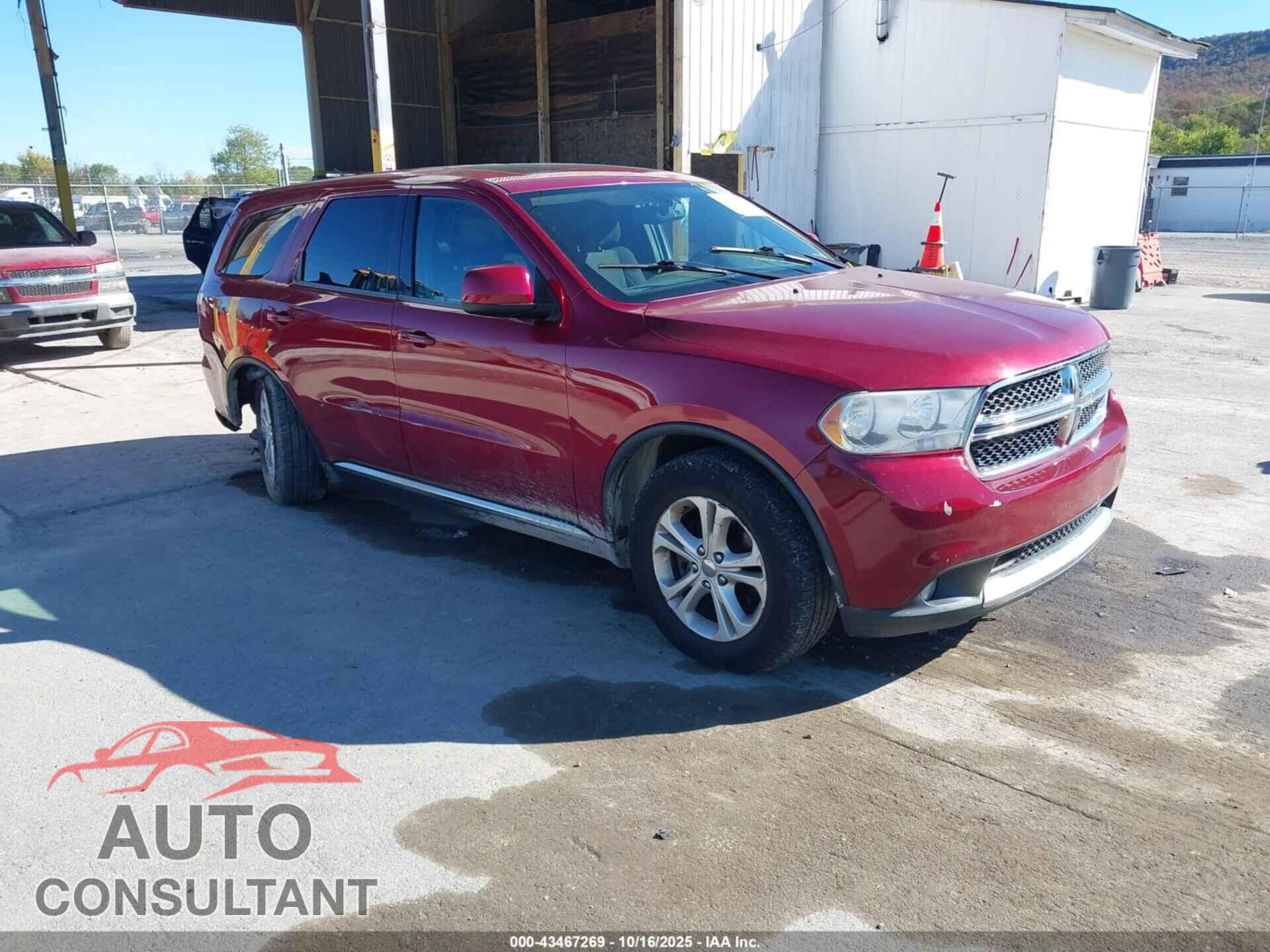 DODGE DURANGO 2013 - 1C4RDJAG4DC608637