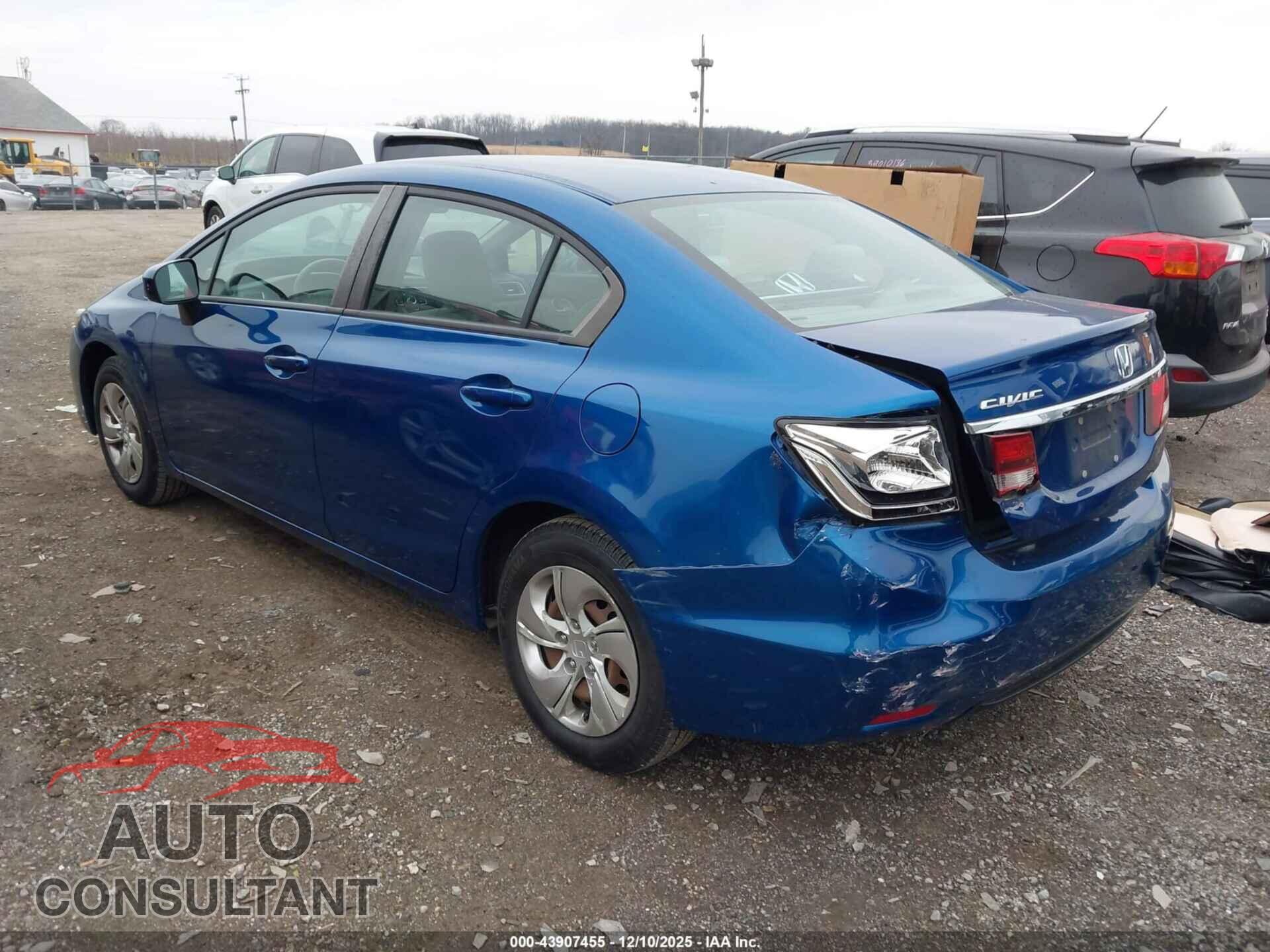 HONDA CIVIC 2014 - 19XFB2F54EE024190