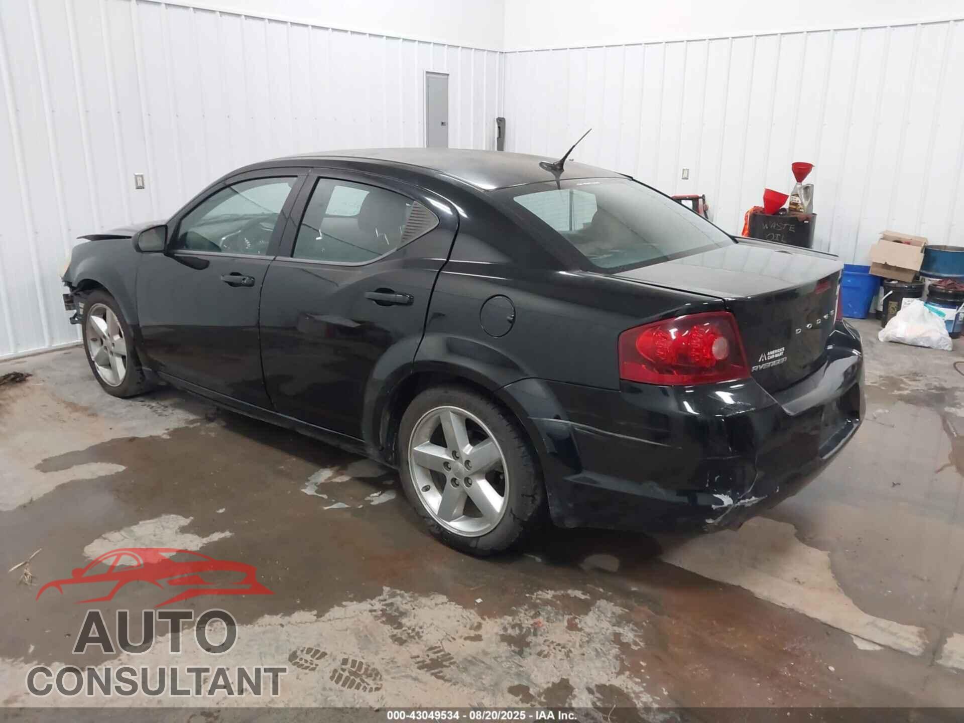 DODGE AVENGER 2013 - 1C3CDZAG4DN756400