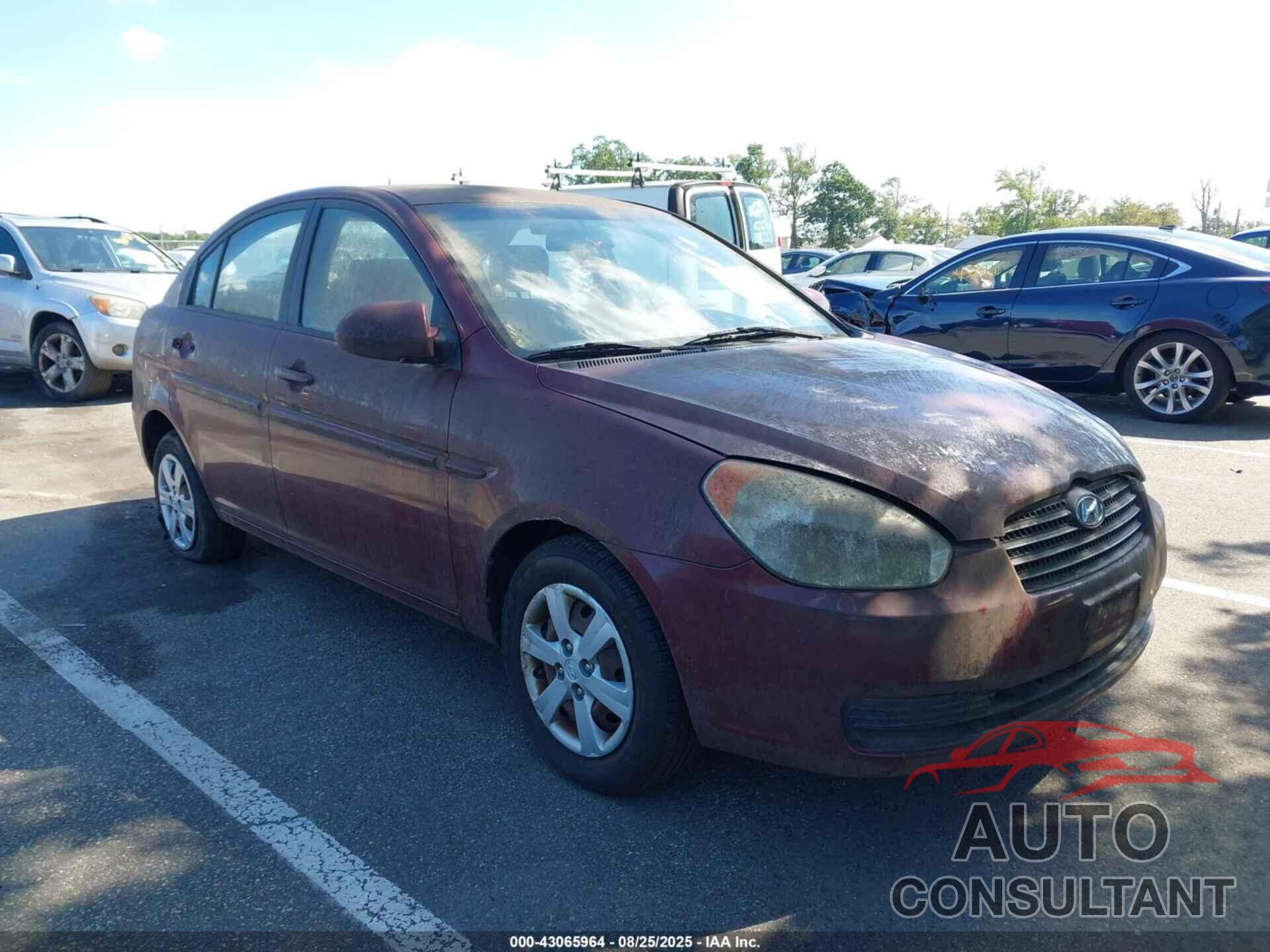 HYUNDAI ACCENT 2009 - KMHCN46C29U311230