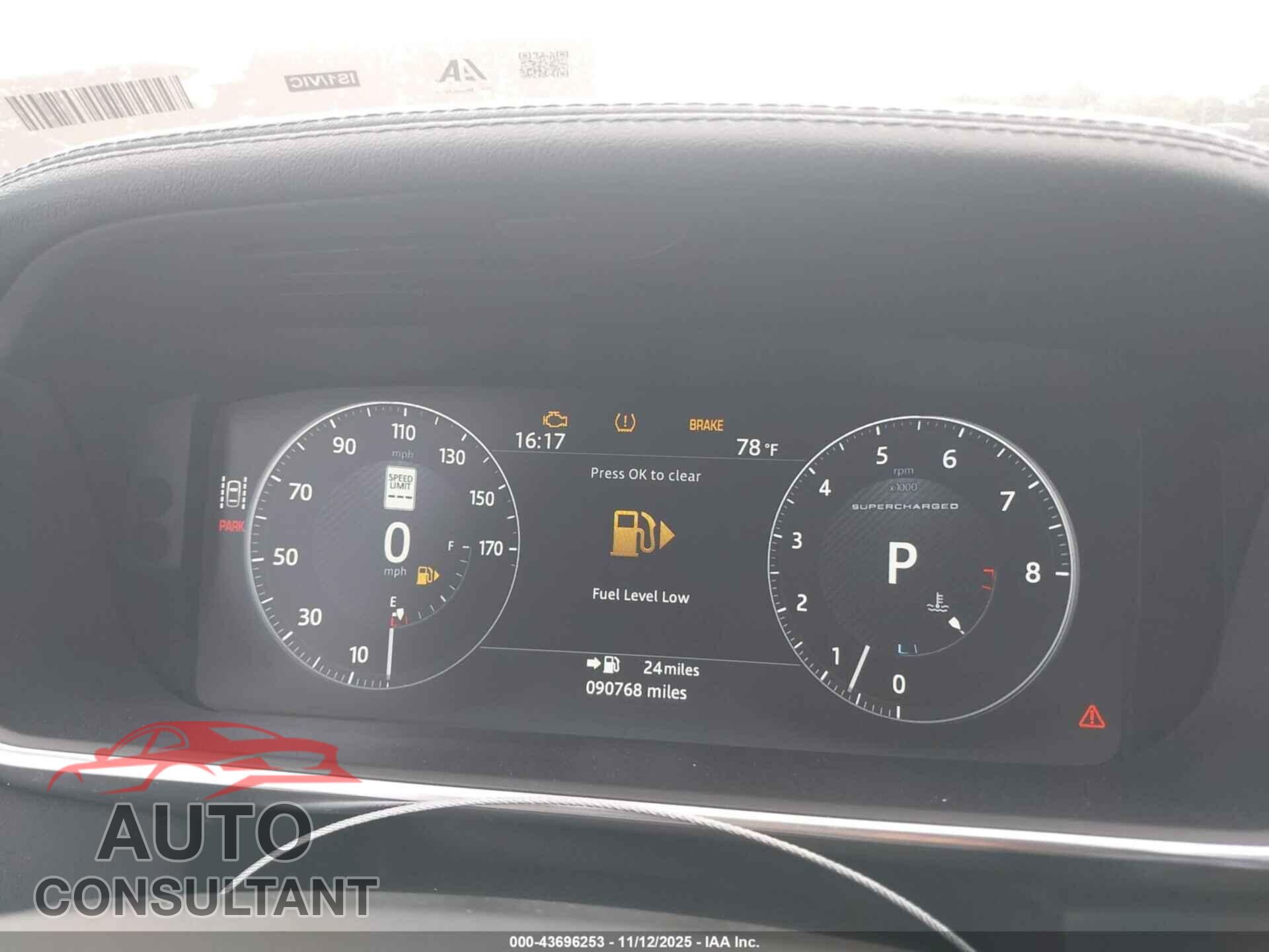 LAND ROVER RANGE ROVER 2017 - SALGS5FE9HA351285