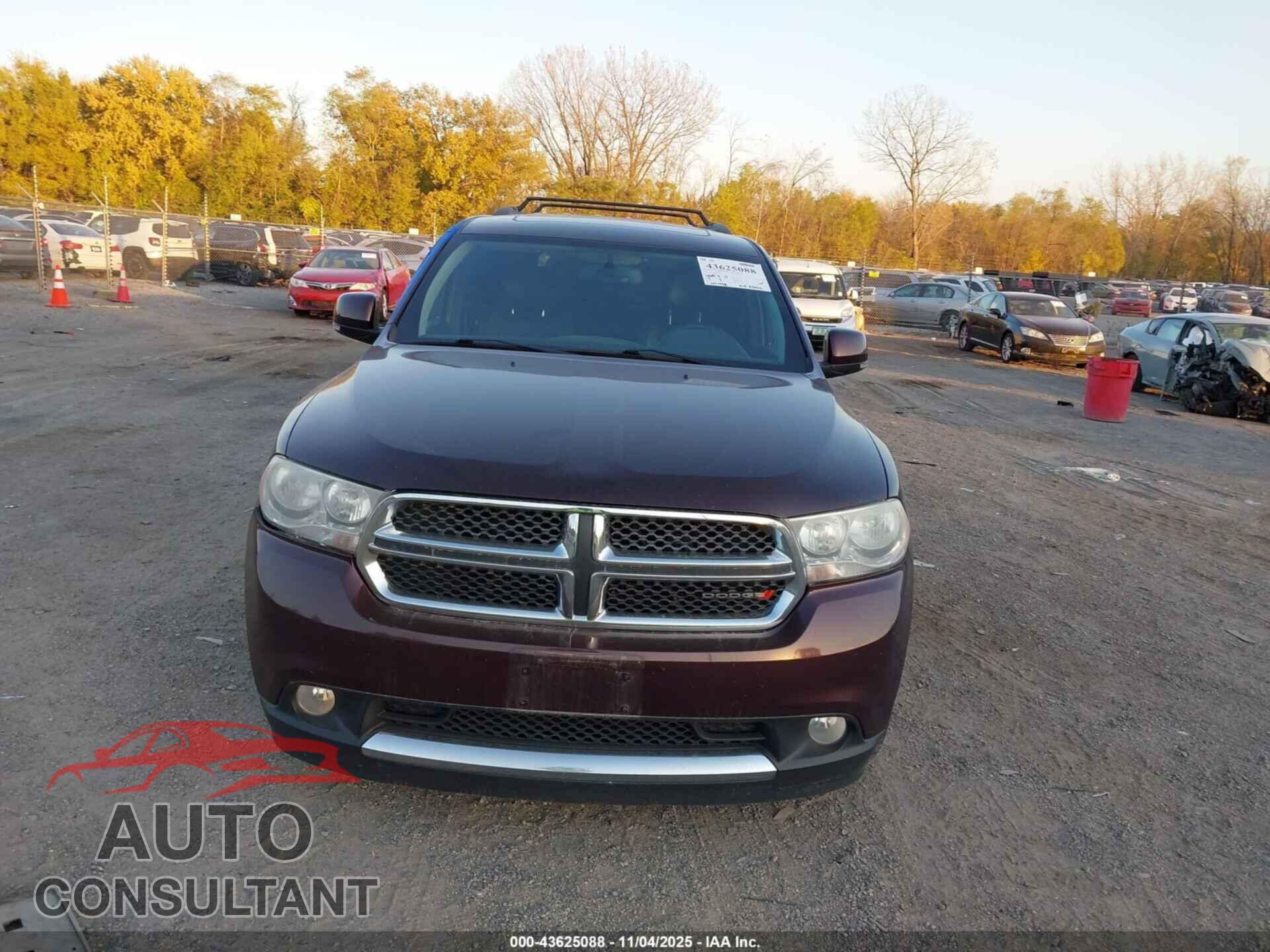 DODGE DURANGO 2012 - 1C4RDJDG2CC330931