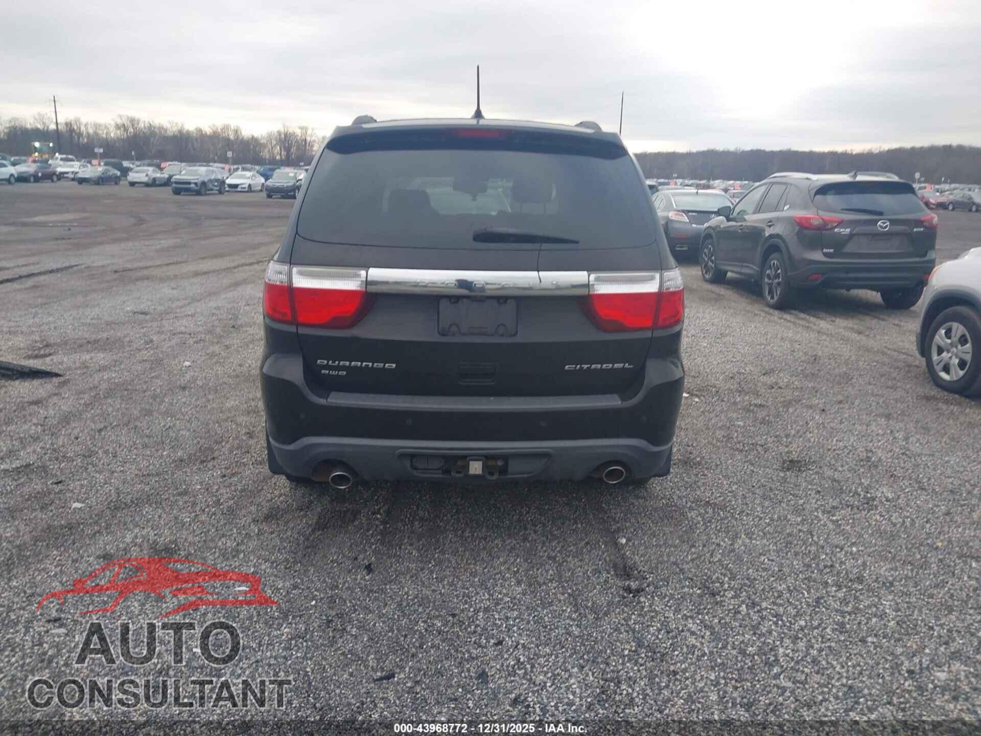 DODGE DURANGO 2012 - 1C4SDJET0CC211658