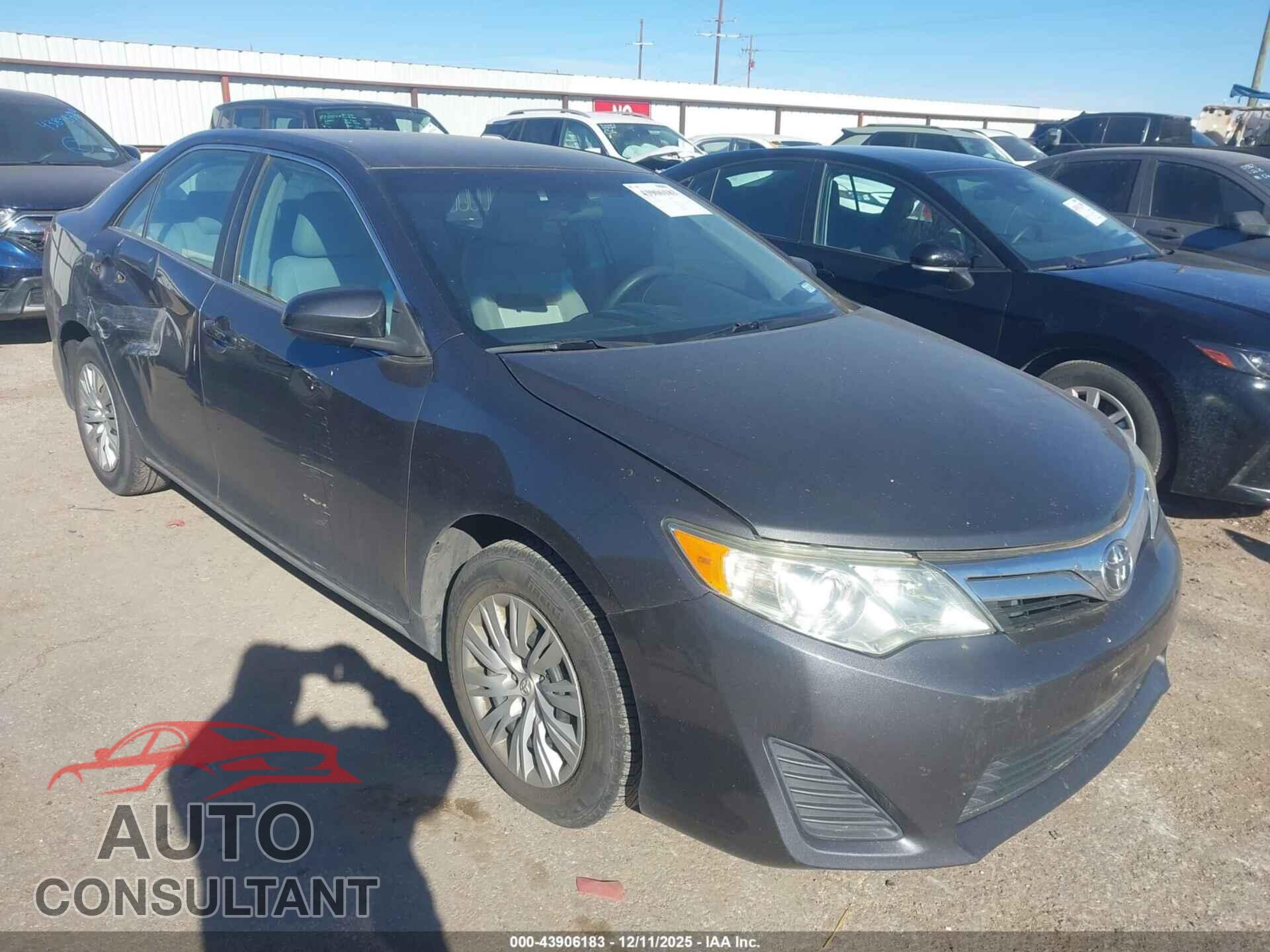 TOYOTA CAMRY 2012 - 4T4BF1FK5CR169340
