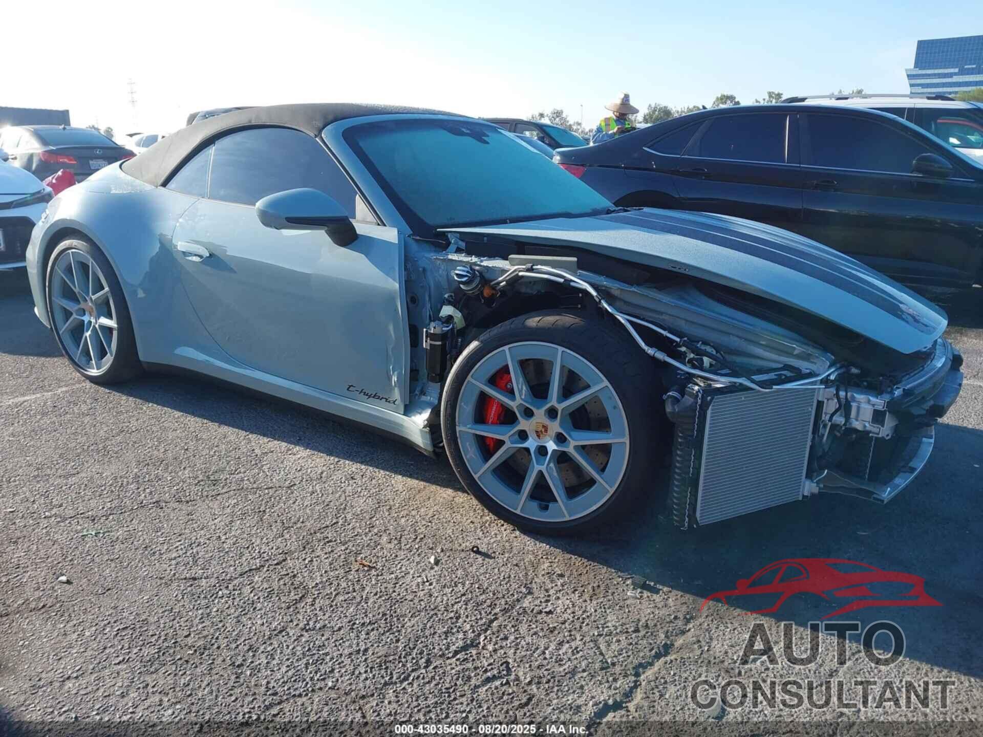 PORSCHE 911 2025 - WP0CB2A93SS247259