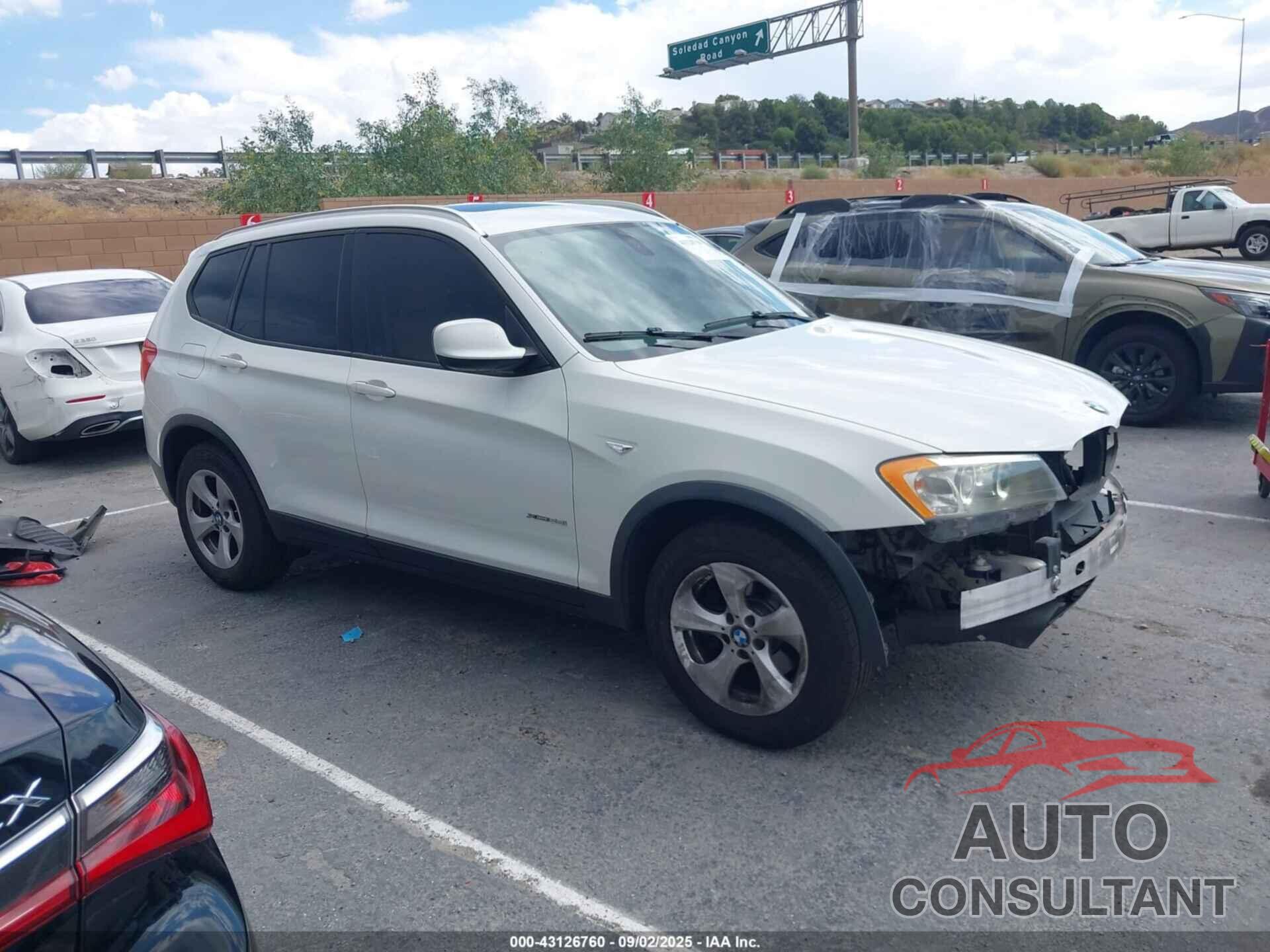 BMW X3 2011 - 5UXWX5C51BL716500